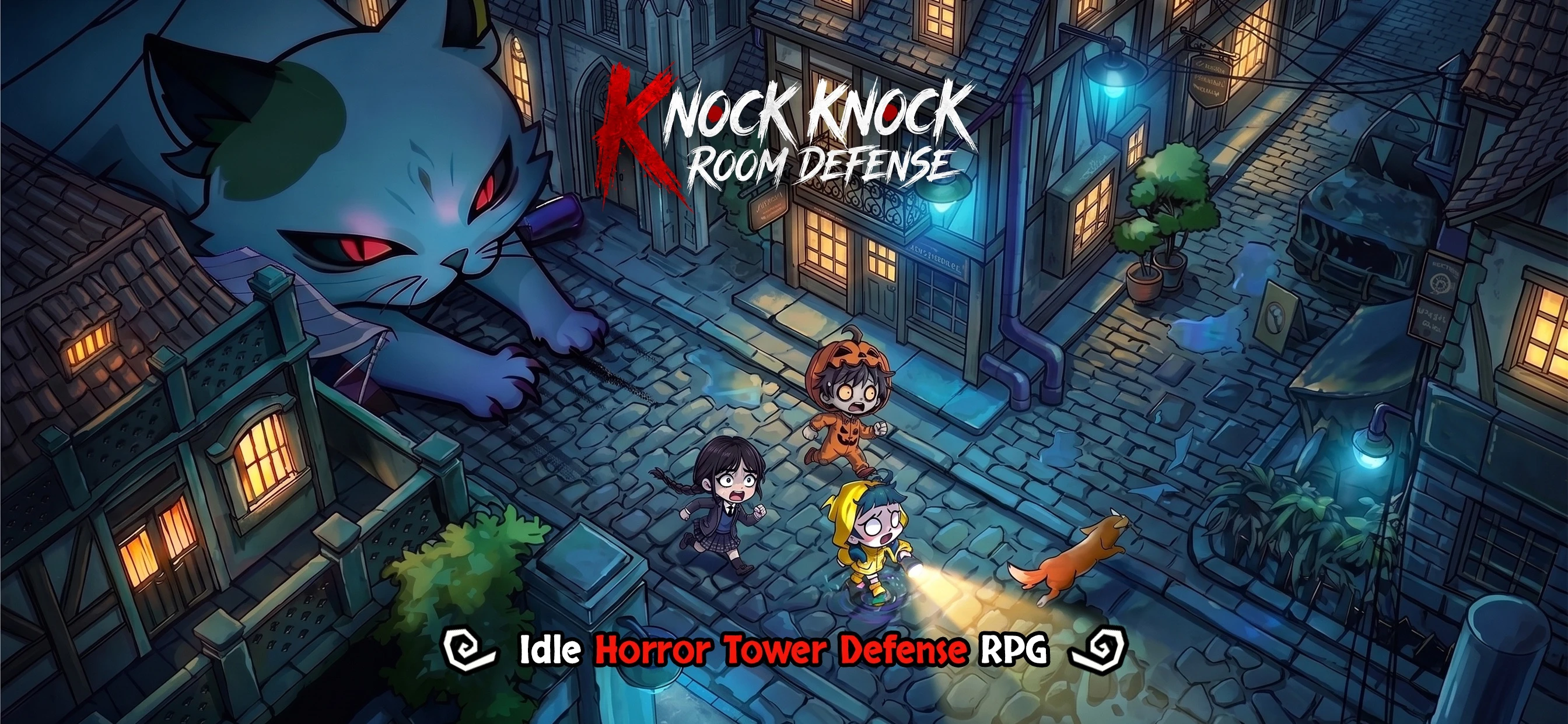 Knock Knock: Room Defense app store screenshot 1 — Games (iOS)