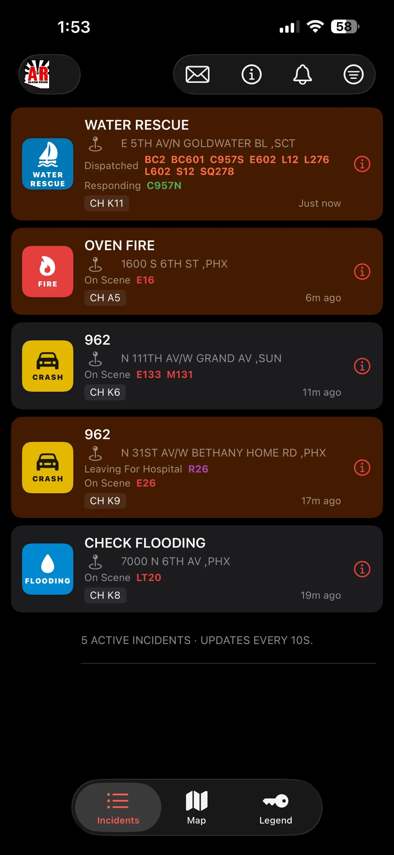 ALARM ROOM app store screenshot 1 — Unknown (iOS)
