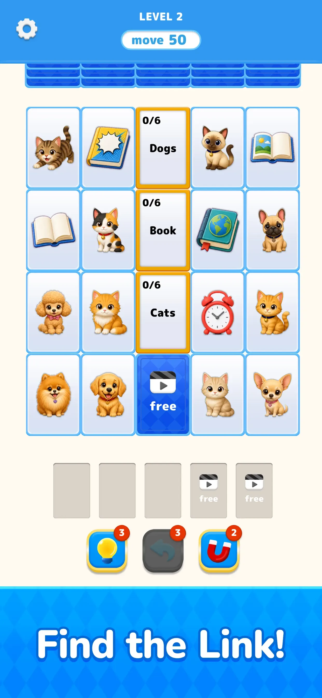 Catedrop: Card Puzzle app store screenshot 2 — Games (iOS)