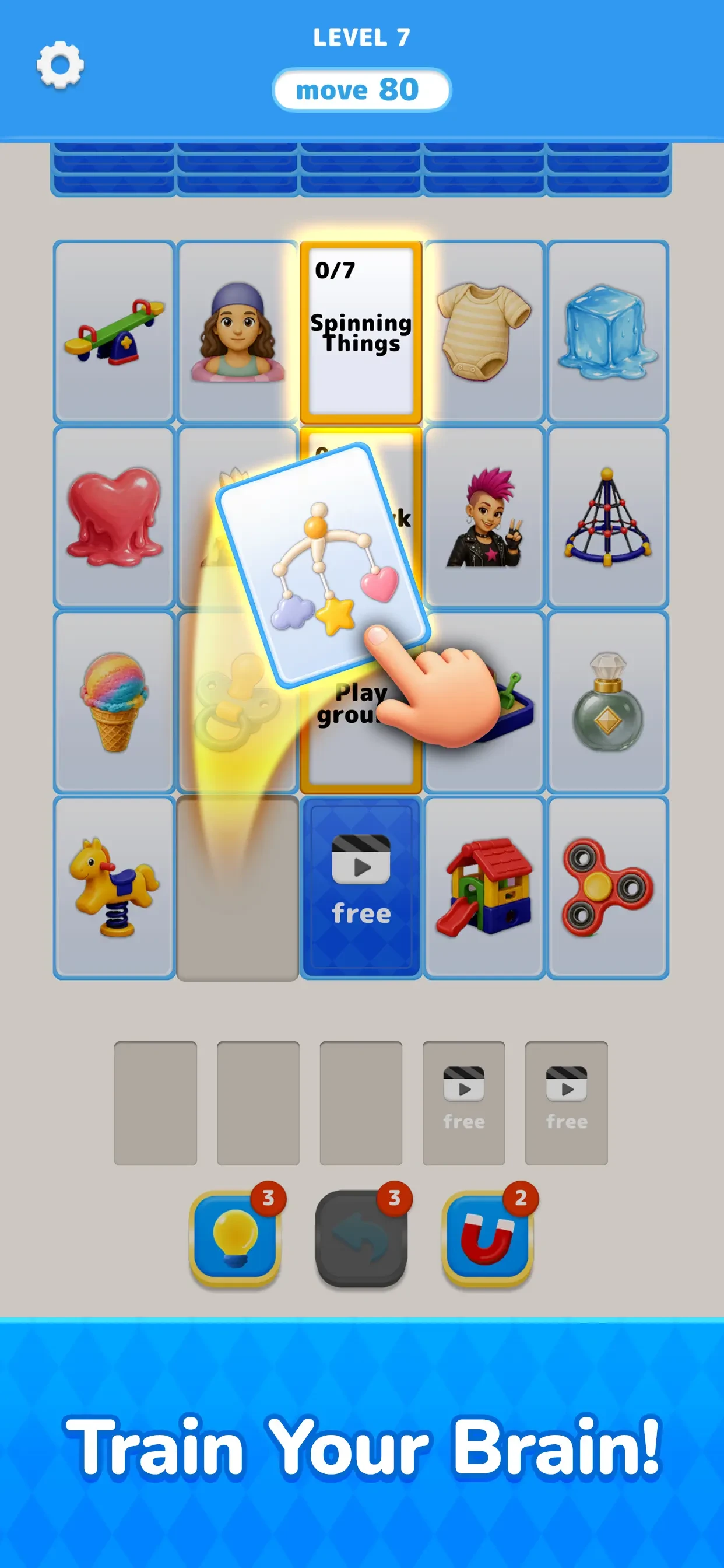 Catedrop: Card Puzzle app store screenshot 4 — Games (iOS)