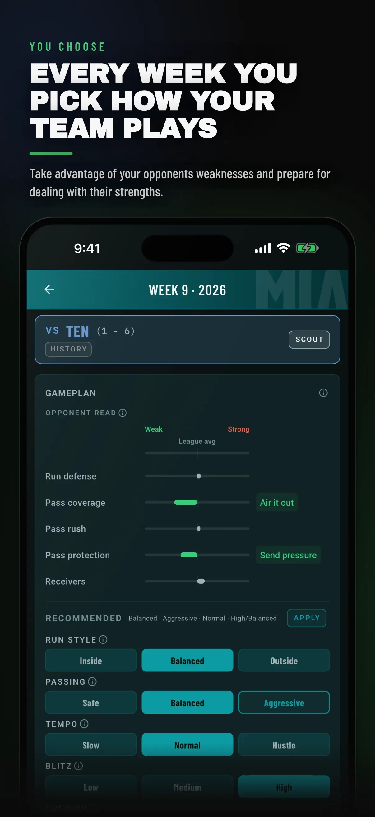 CapForge: Football GM 2026 app store screenshot 2 — Games (iOS)