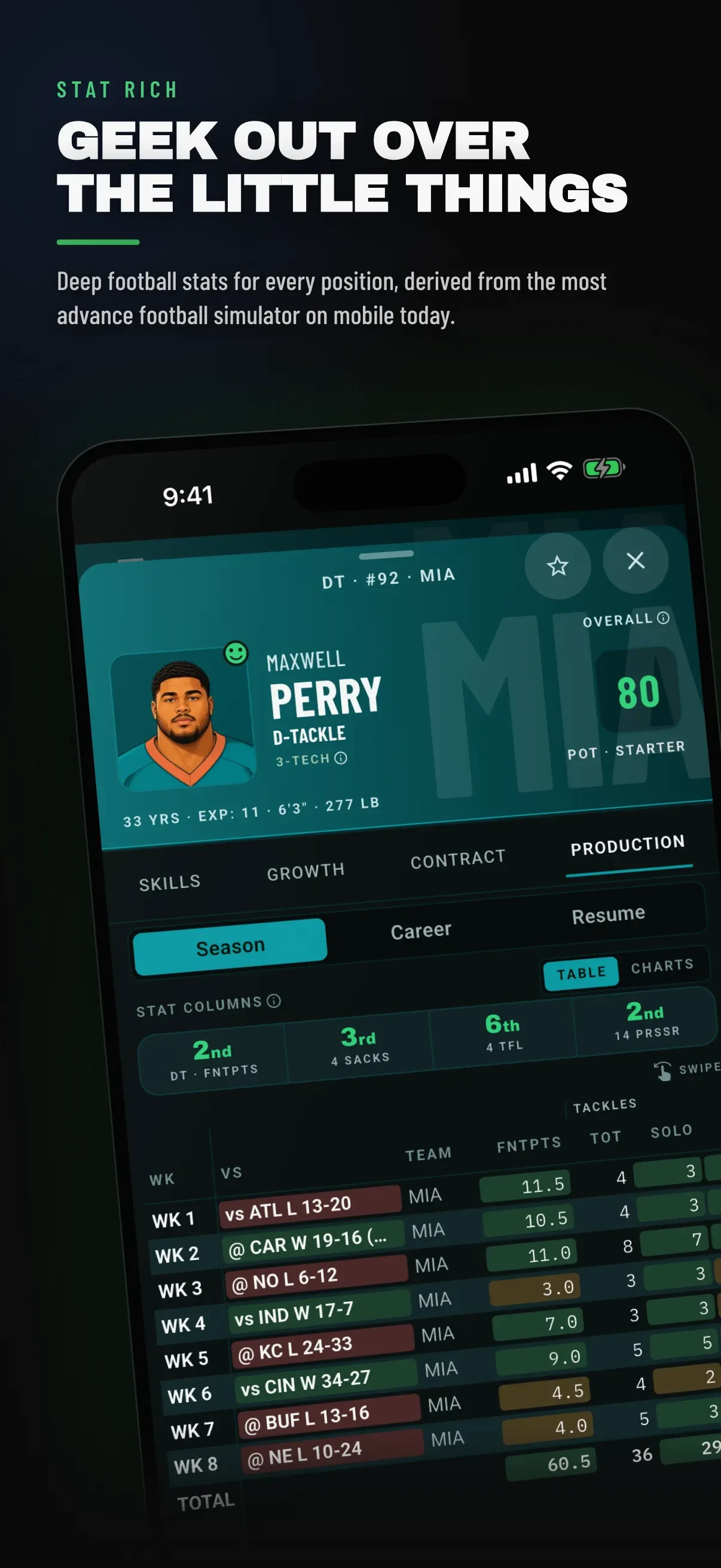 CapForge: Football GM 2026 app store screenshot 3 — Games (iOS)