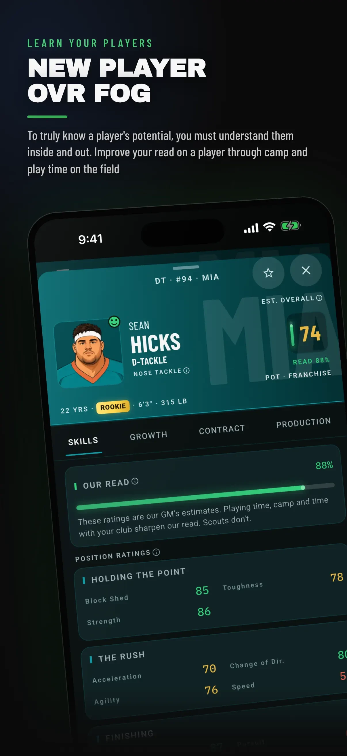 CapForge: Football GM 2026 app store screenshot 9 — Games (iOS)
