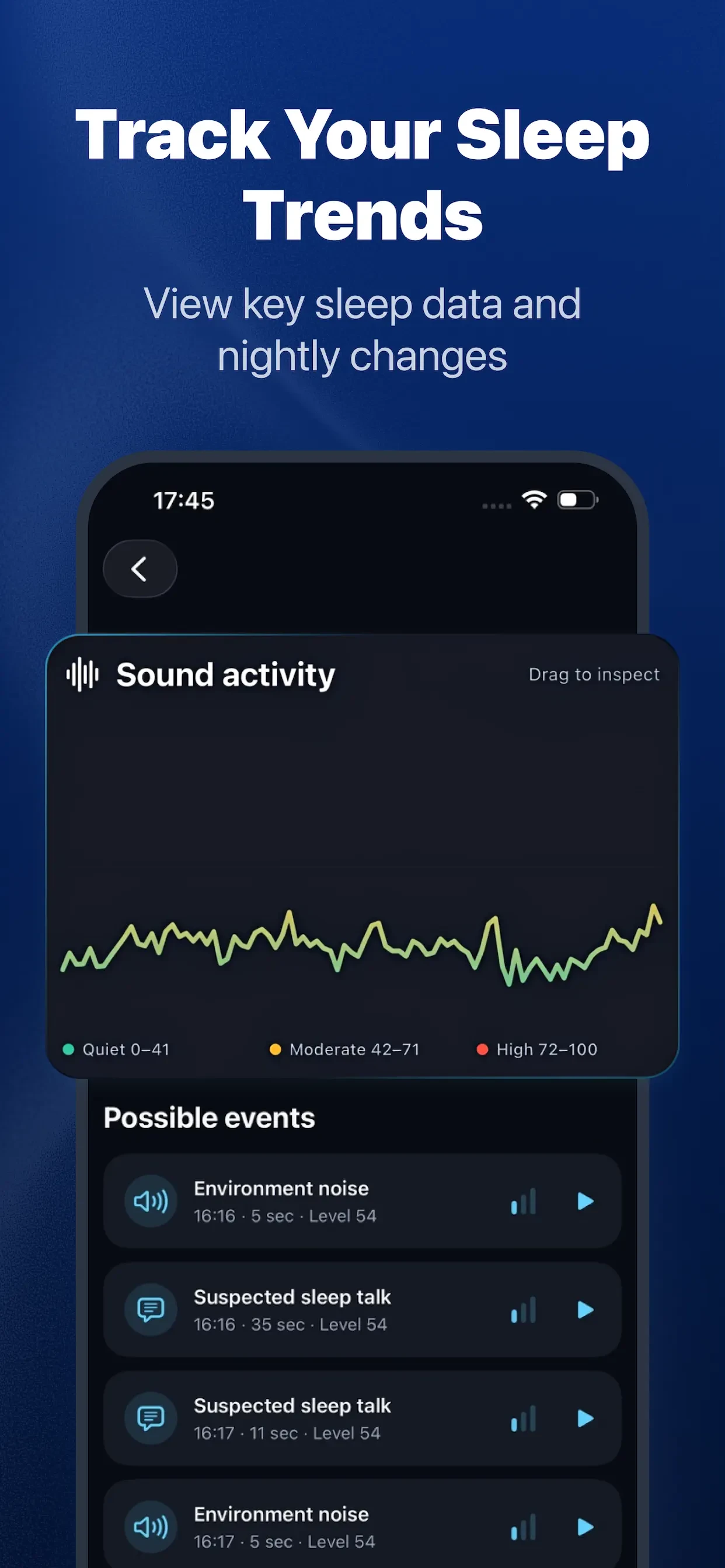 SleepSense: Sleep Tracker app store screenshot 3 — Unknown (iOS)
