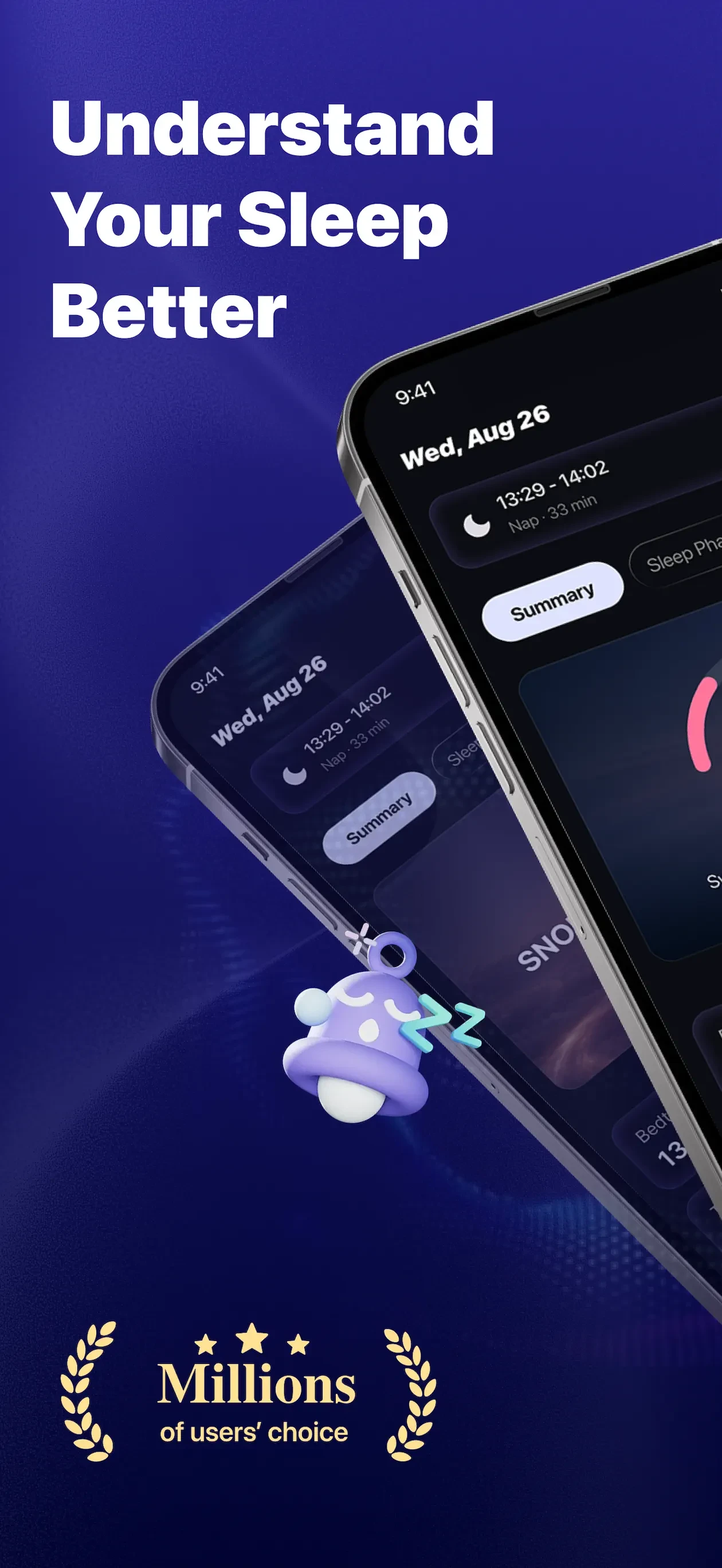 SleepSense: Sleep Tracker app store screenshot 1 — Unknown (iOS)