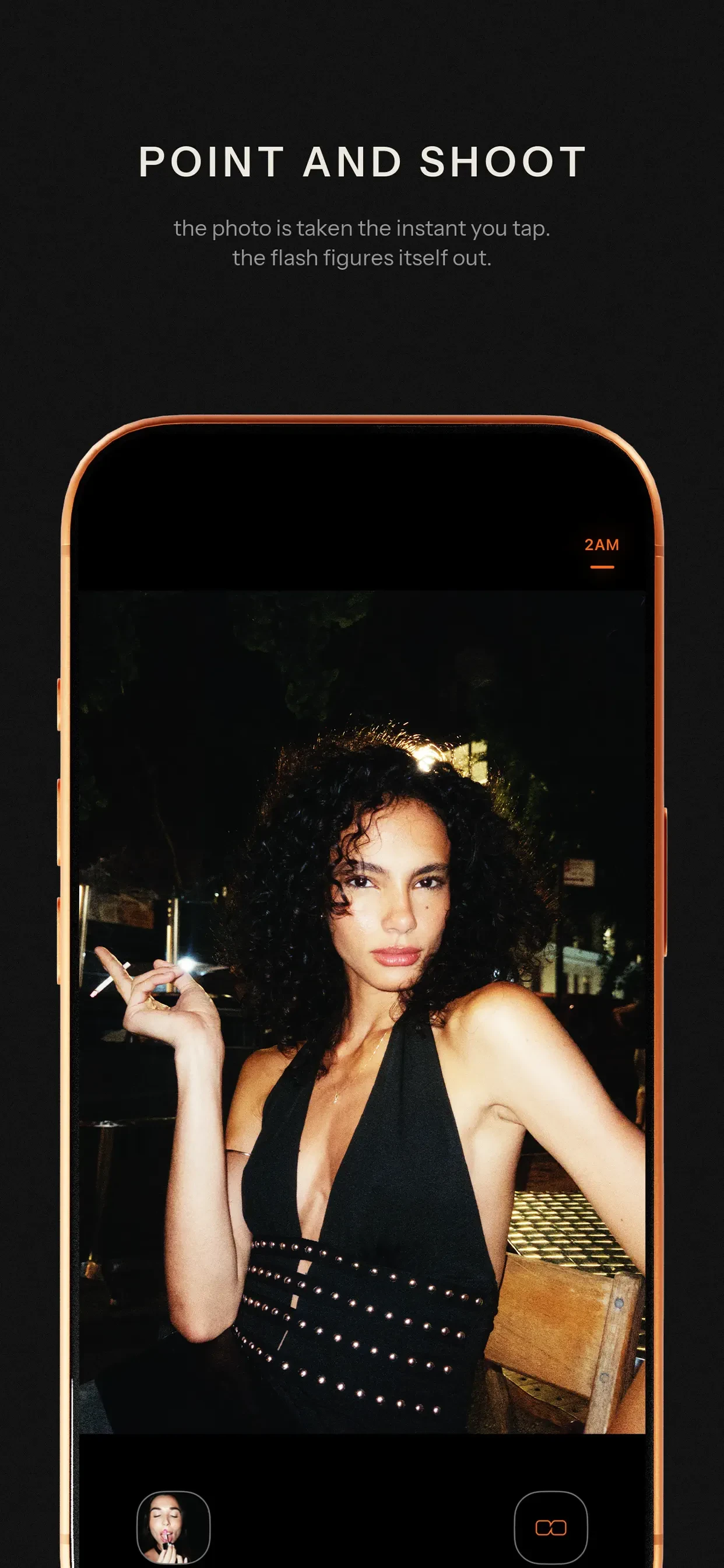 2AM CAM app store screenshot 2 — Unknown (iOS)