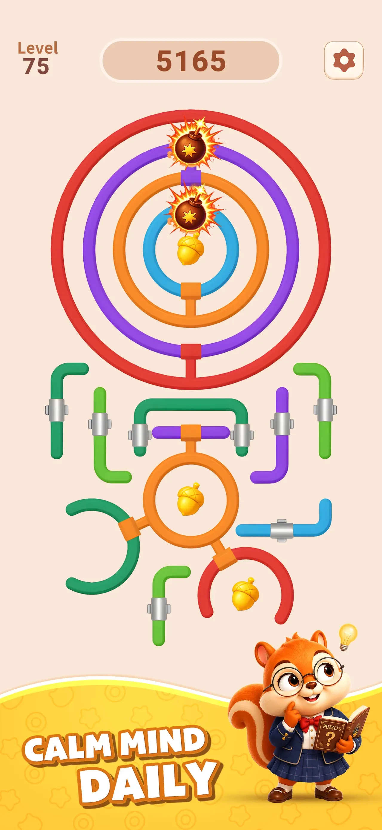 Rotate Rings app store screenshot 4 — Games (iOS)