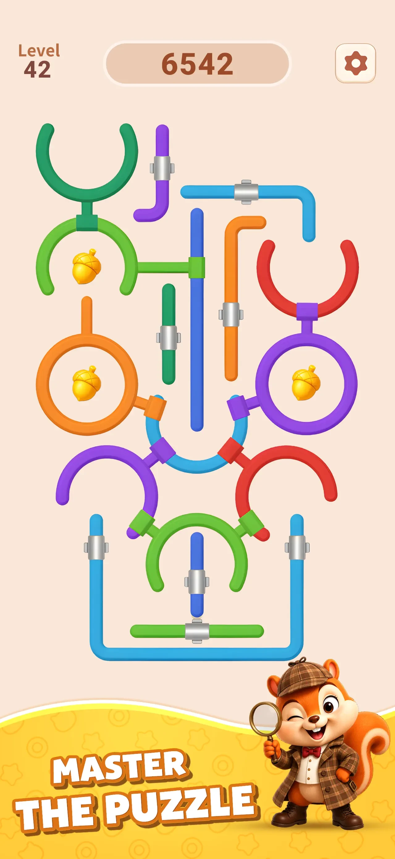 Rotate Rings app store screenshot 5 — Games (iOS)