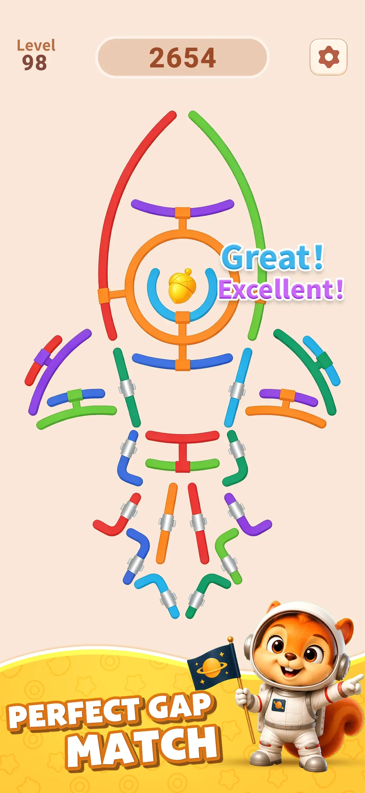 Rotate Rings app store screenshot 8 — Games (iOS)