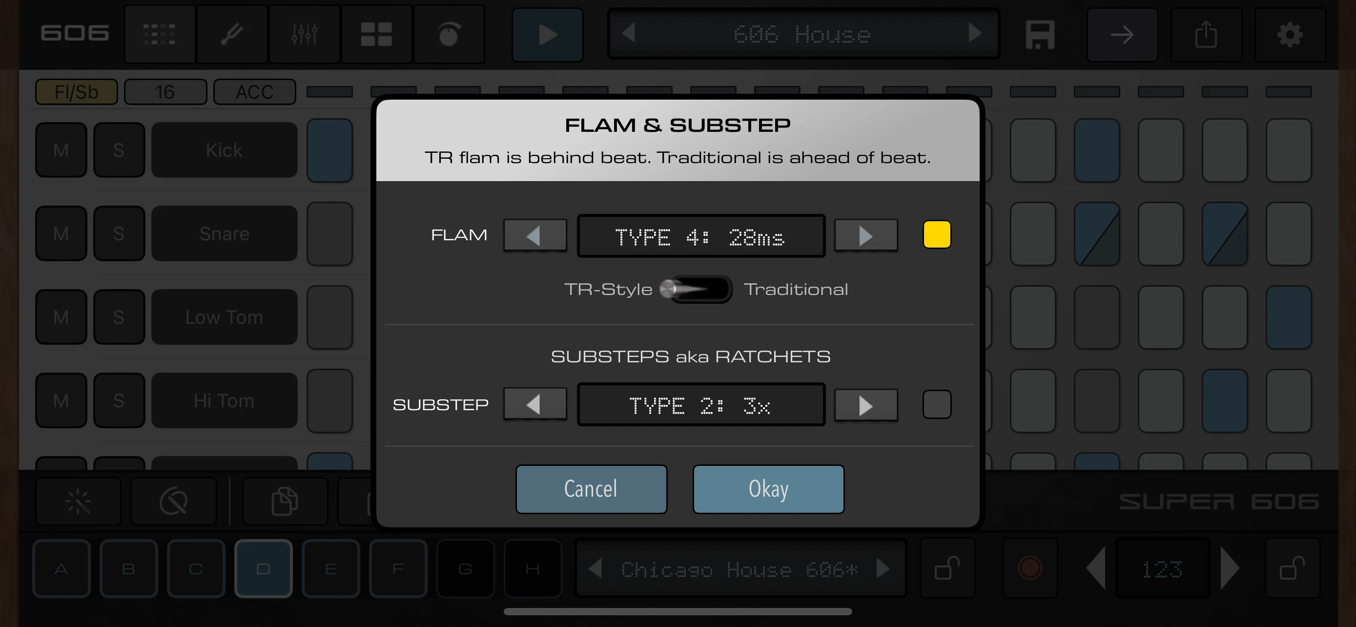 Super 606 Drums - Drum Machine app store screenshot 10 — Unknown (iOS)
