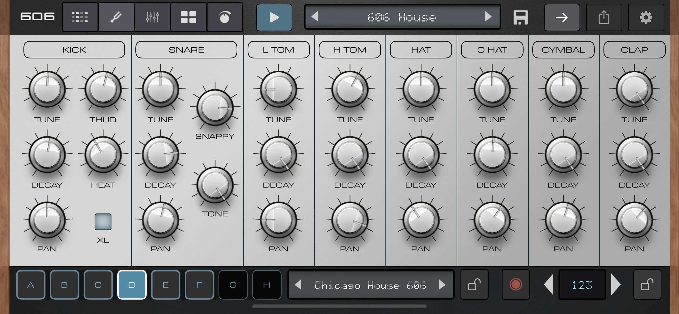 Super 606 Drums - Drum Machine app store screenshot 2 — Unknown (iOS)