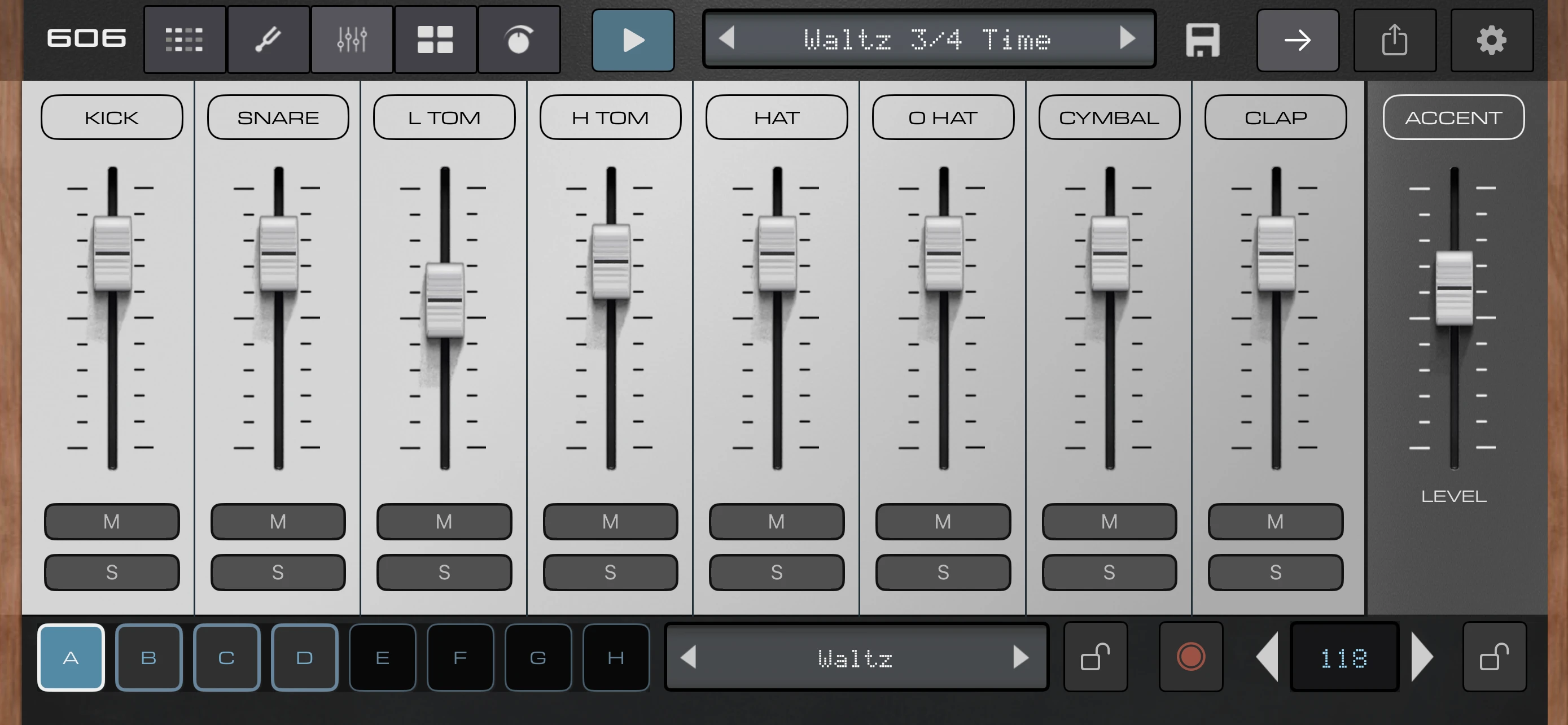 Super 606 Drums - Drum Machine app store screenshot 4 — Unknown (iOS)