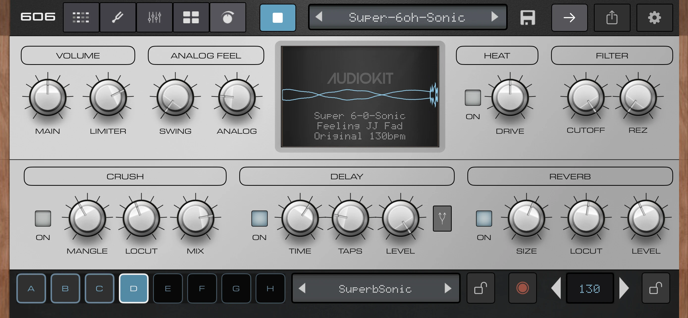 Super 606 Drums - Drum Machine app store screenshot 5 — Unknown (iOS)