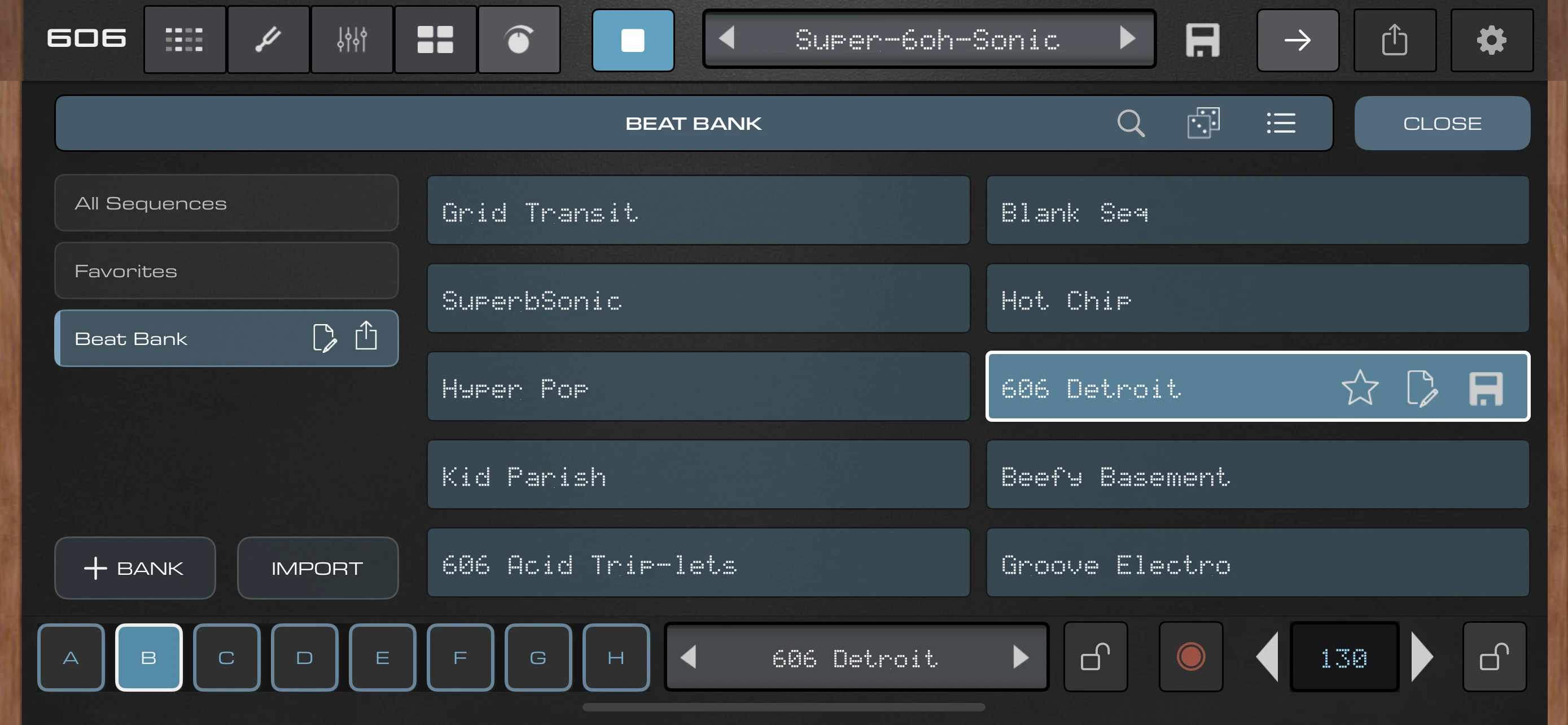 Super 606 Drums - Drum Machine app store screenshot 7 — Unknown (iOS)