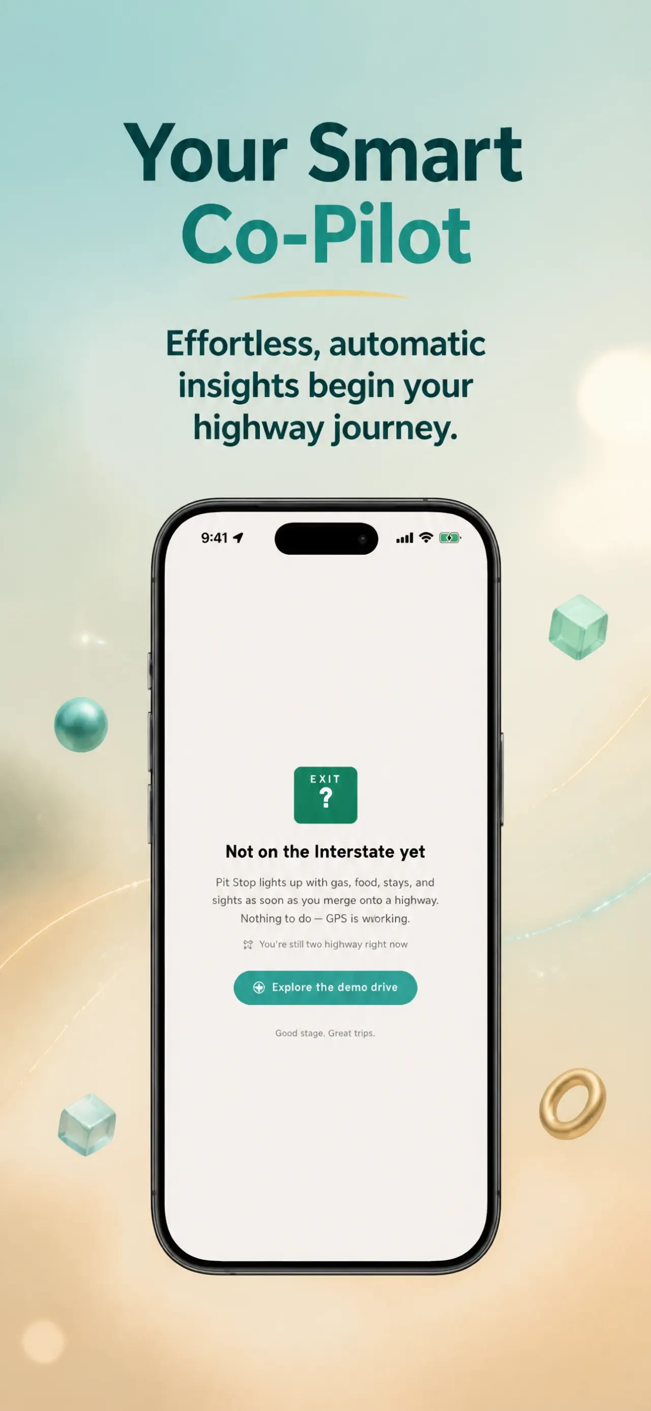 Pit Stop: Road Trip Exit Guide app store screenshot 5 — Unknown (iOS)