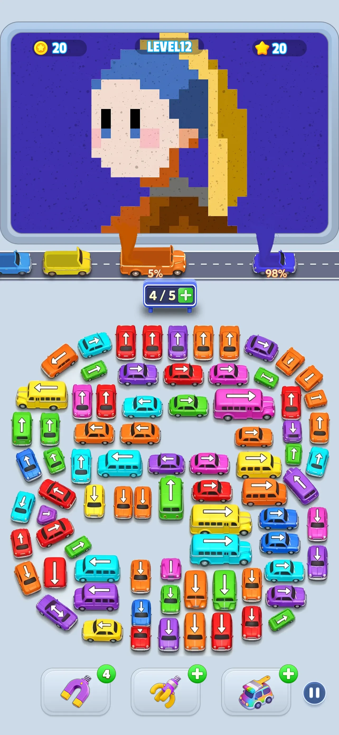 Jam Bus:Sandfall app store screenshot 3 — Games (iOS)