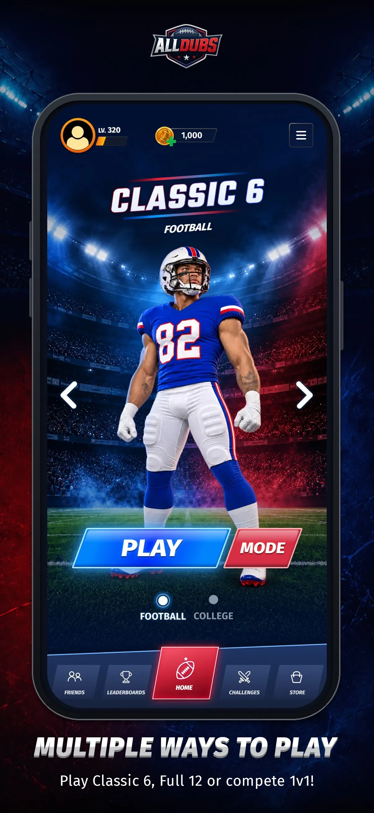 All Dubs app store screenshot 1 — Games (iOS)