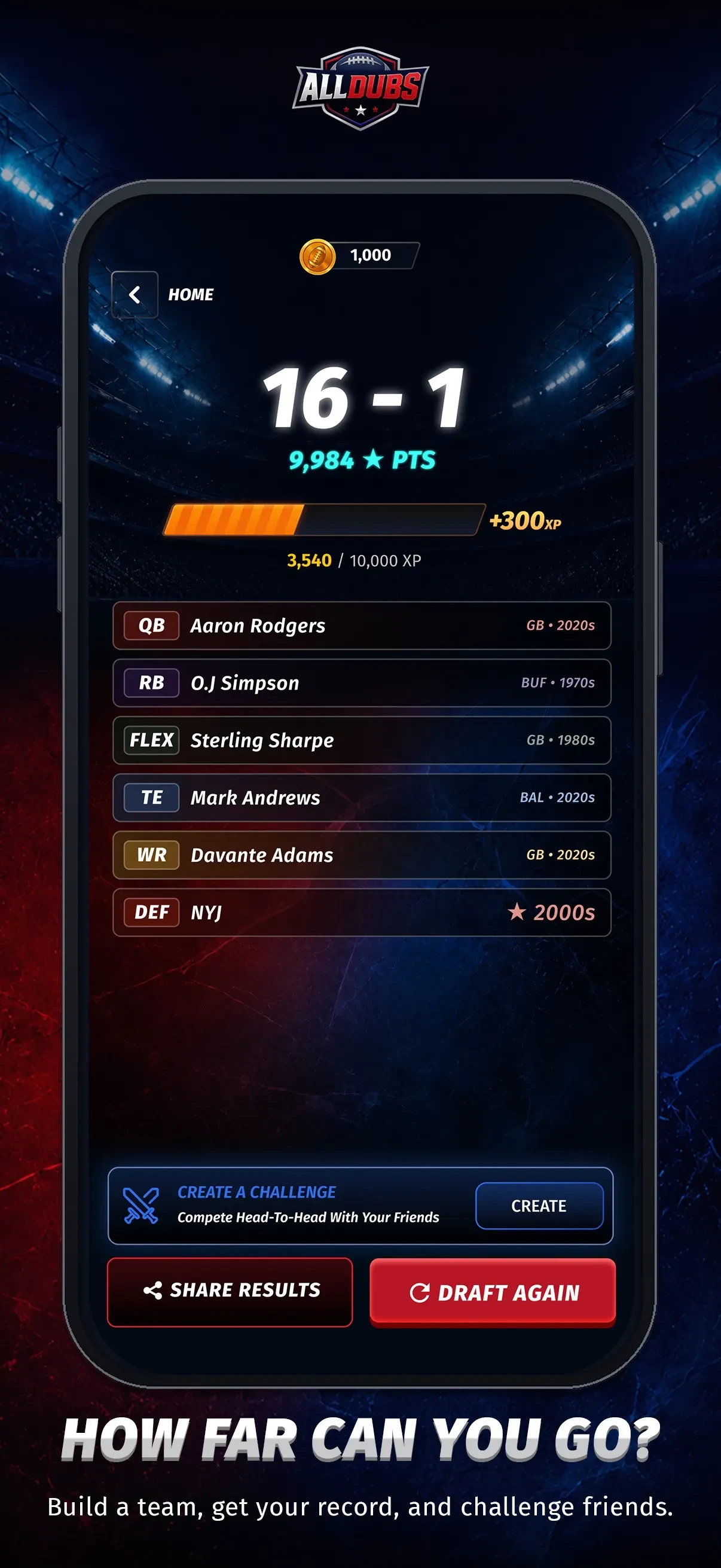 All Dubs app store screenshot 6 — Games (iOS)