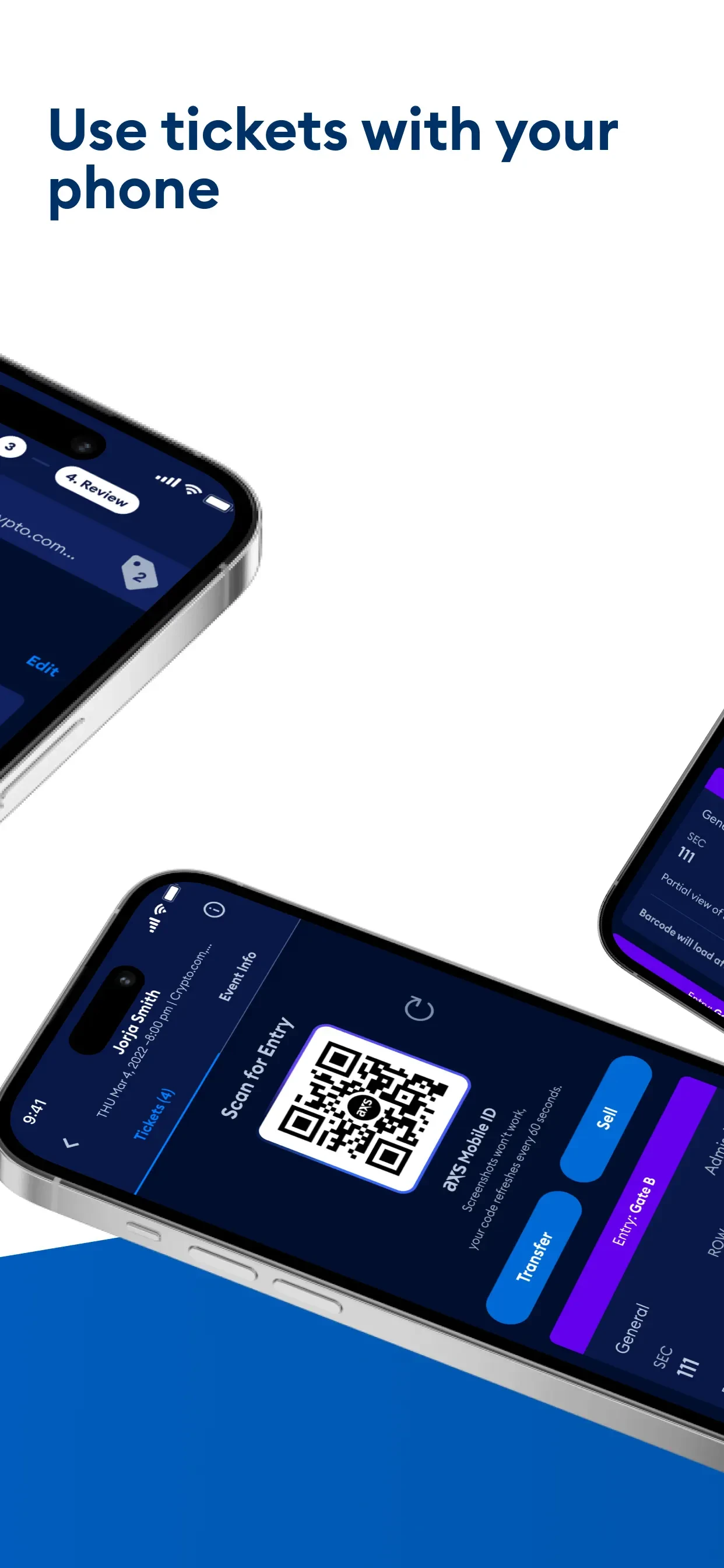 AXS Tickets app store screenshot 3 — Unknown (iOS)