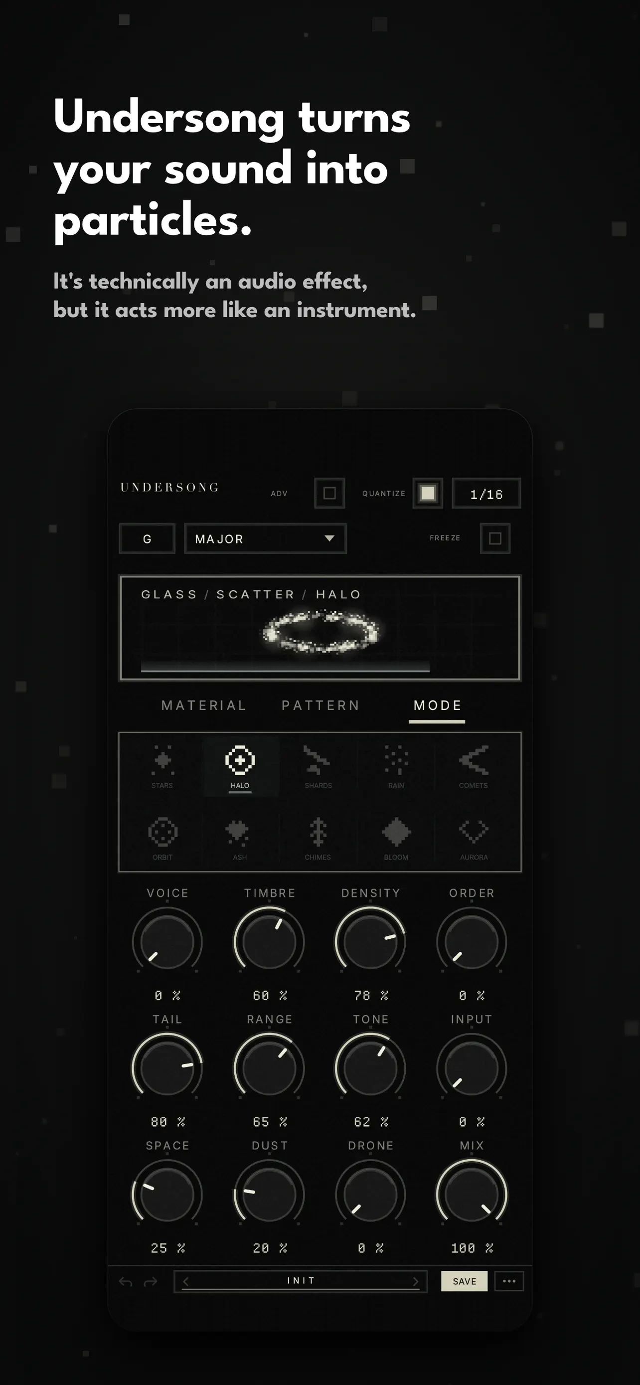 Undersong app store screenshot 1 — Unknown (iOS)