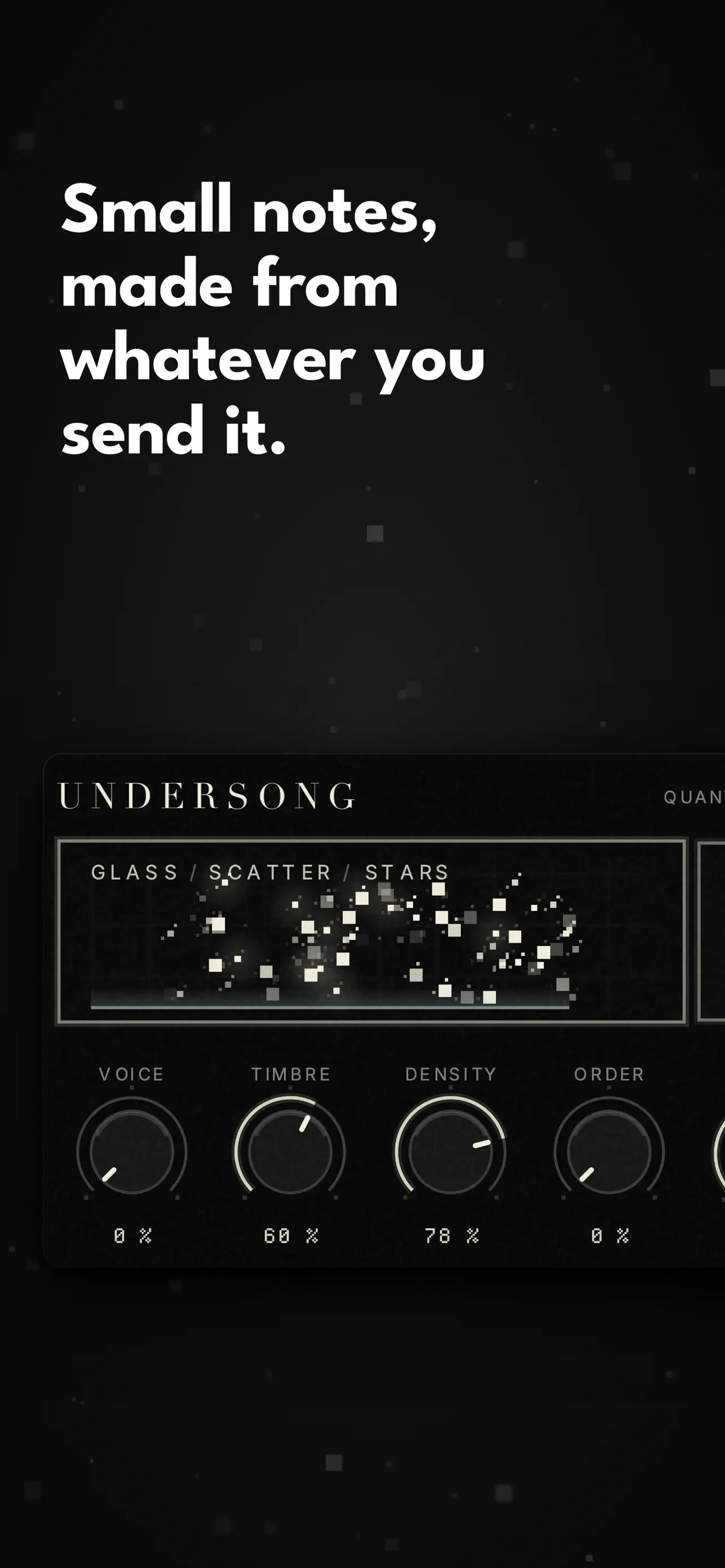Undersong app store screenshot 2 — Unknown (iOS)