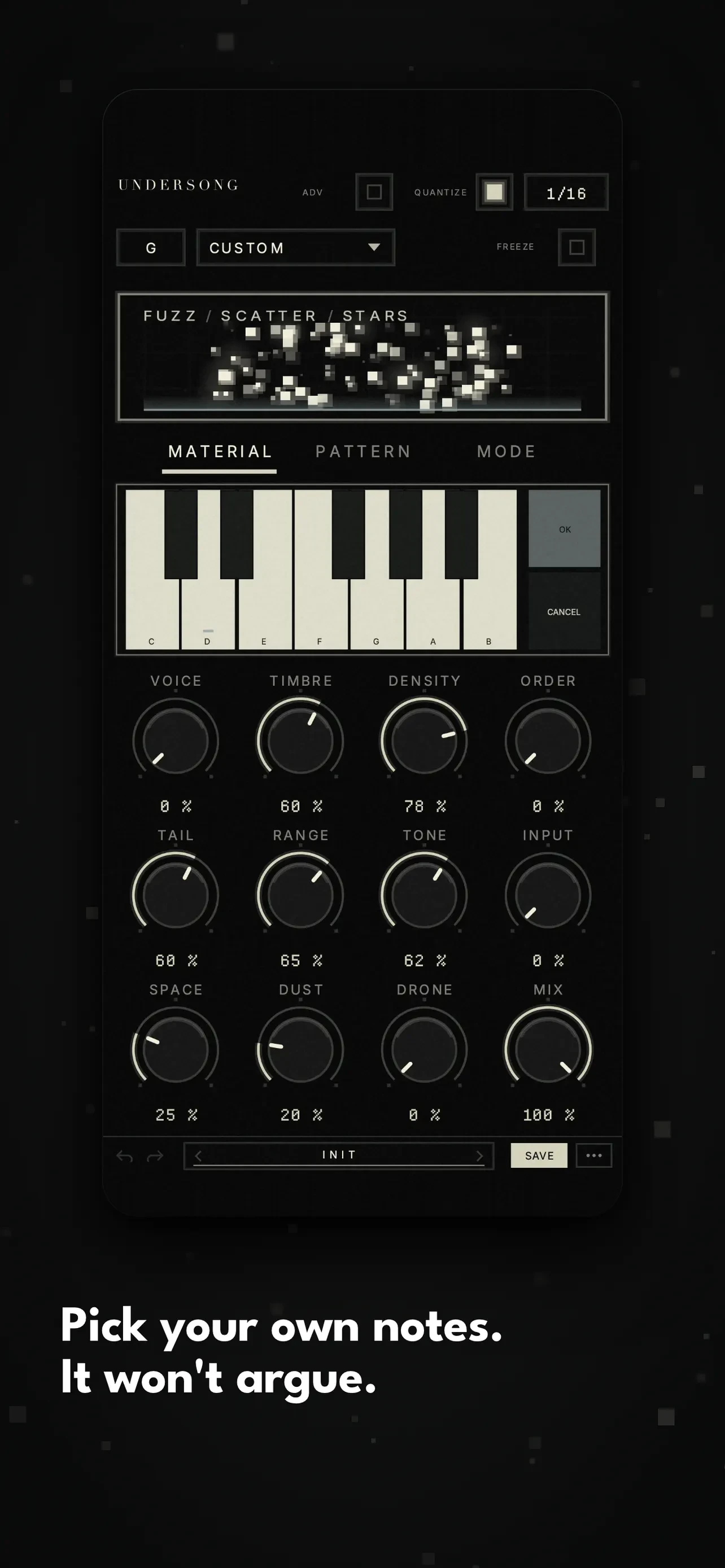 Undersong app store screenshot 4 — Unknown (iOS)