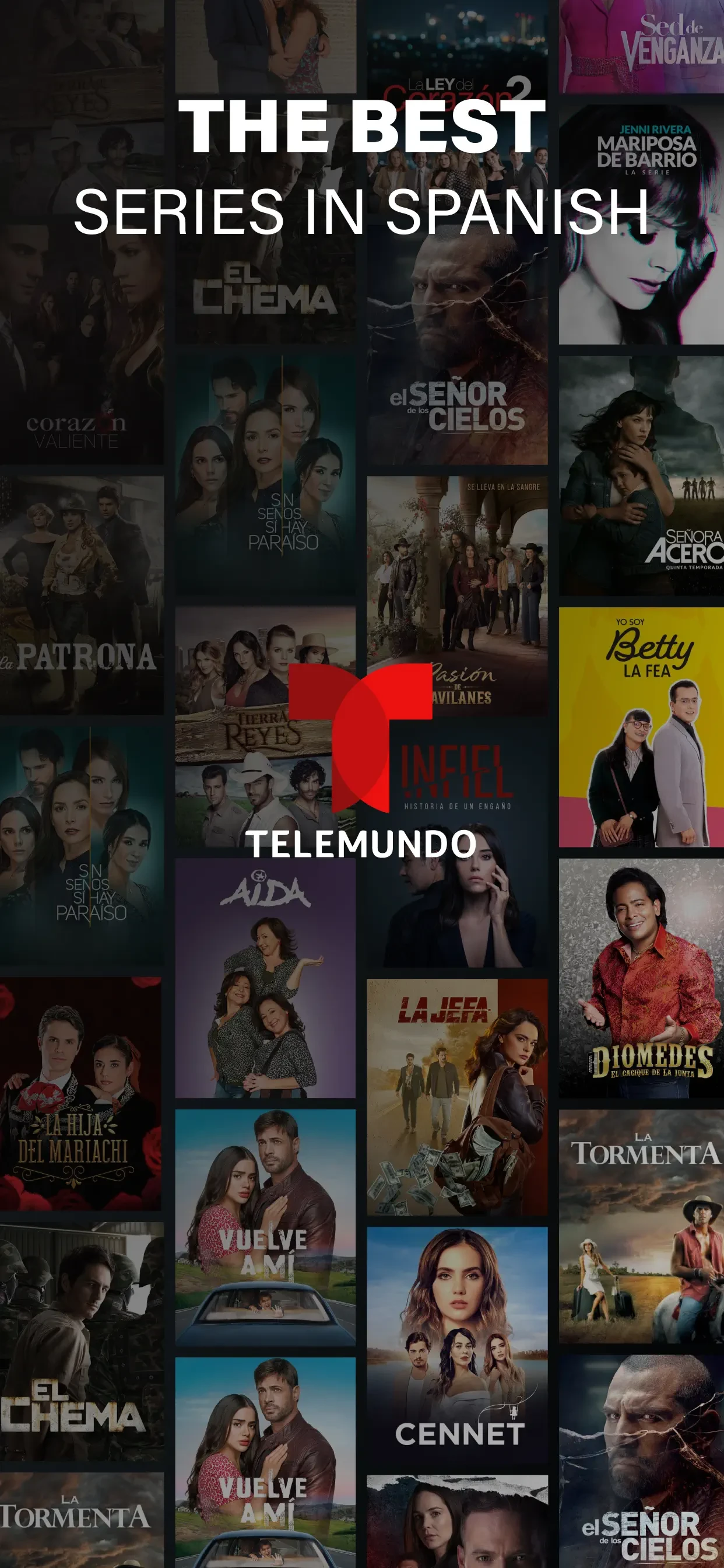 Telemundo: Series y TV en vivo app store screenshot 1 — Unknown (iOS)