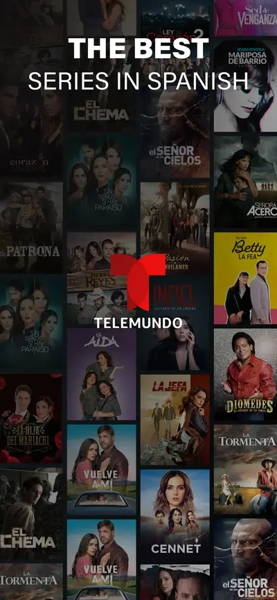 Telemundo: Series y TV en vivo app store screenshot 1 — Unknown (iOS)
