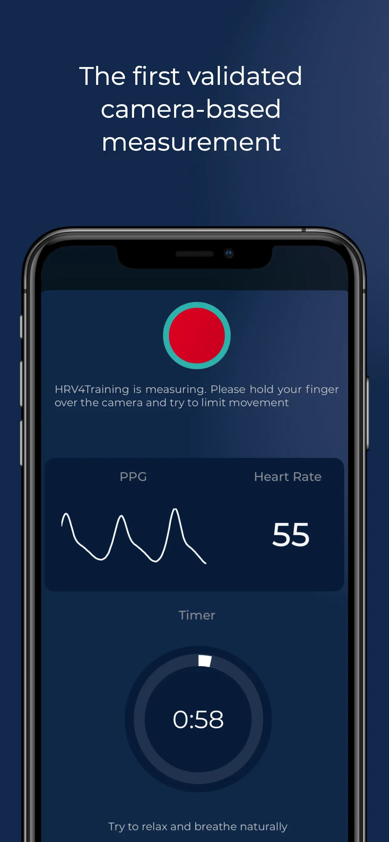 HRV4Training app store screenshot 1 — Unknown (iOS)
