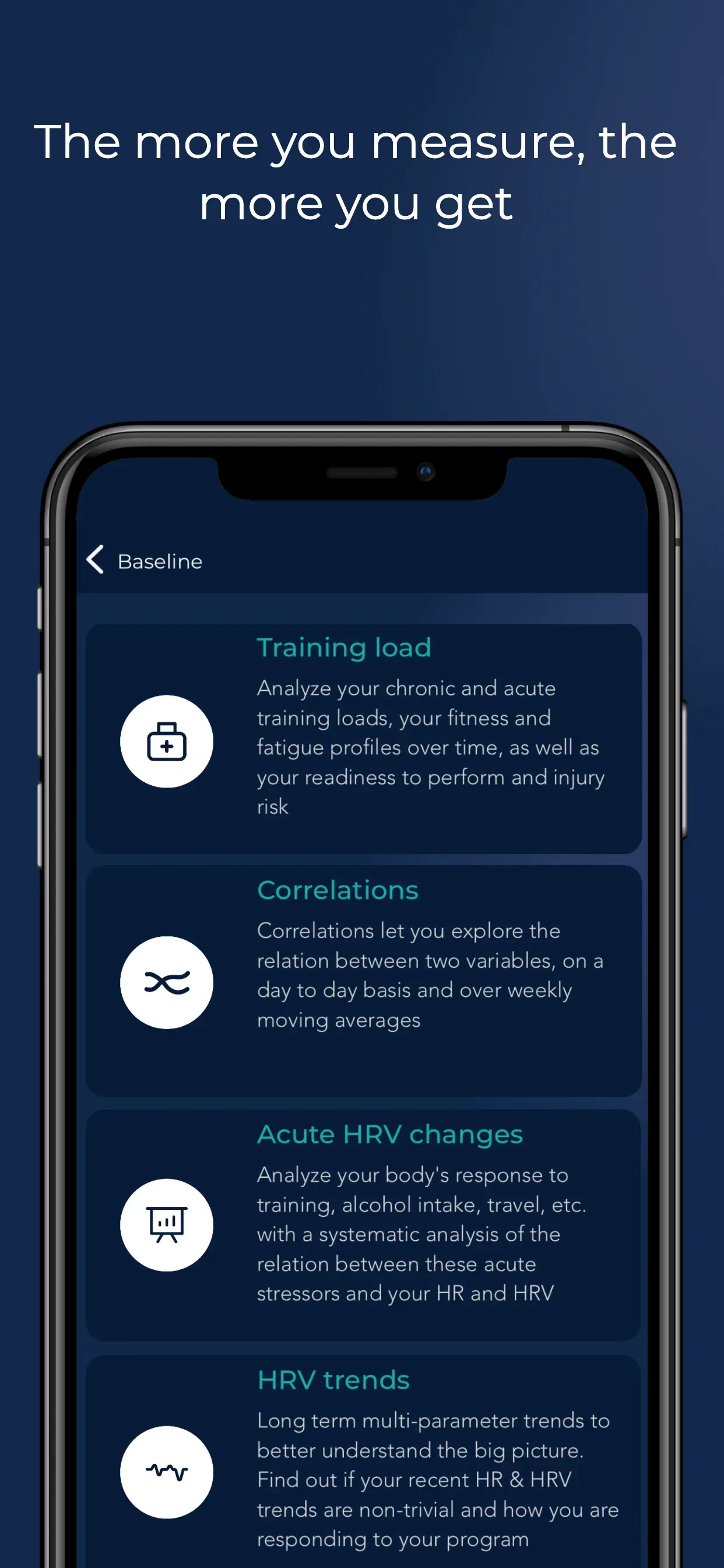 HRV4Training app store screenshot 5 — Unknown (iOS)