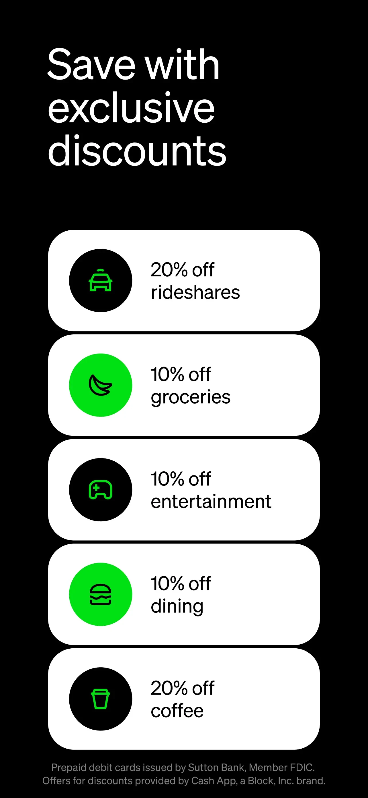 Cash App app store screenshot 4 — Finance (iOS)