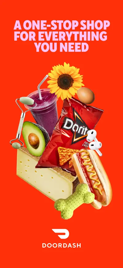 DoorDash: Food, Grocery, More app store screenshot 1 — Food & Drink (iOS)