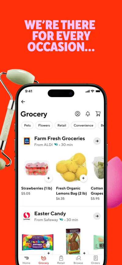 DoorDash: Food, Grocery, More app store screenshot 5 — Food & Drink (iOS)