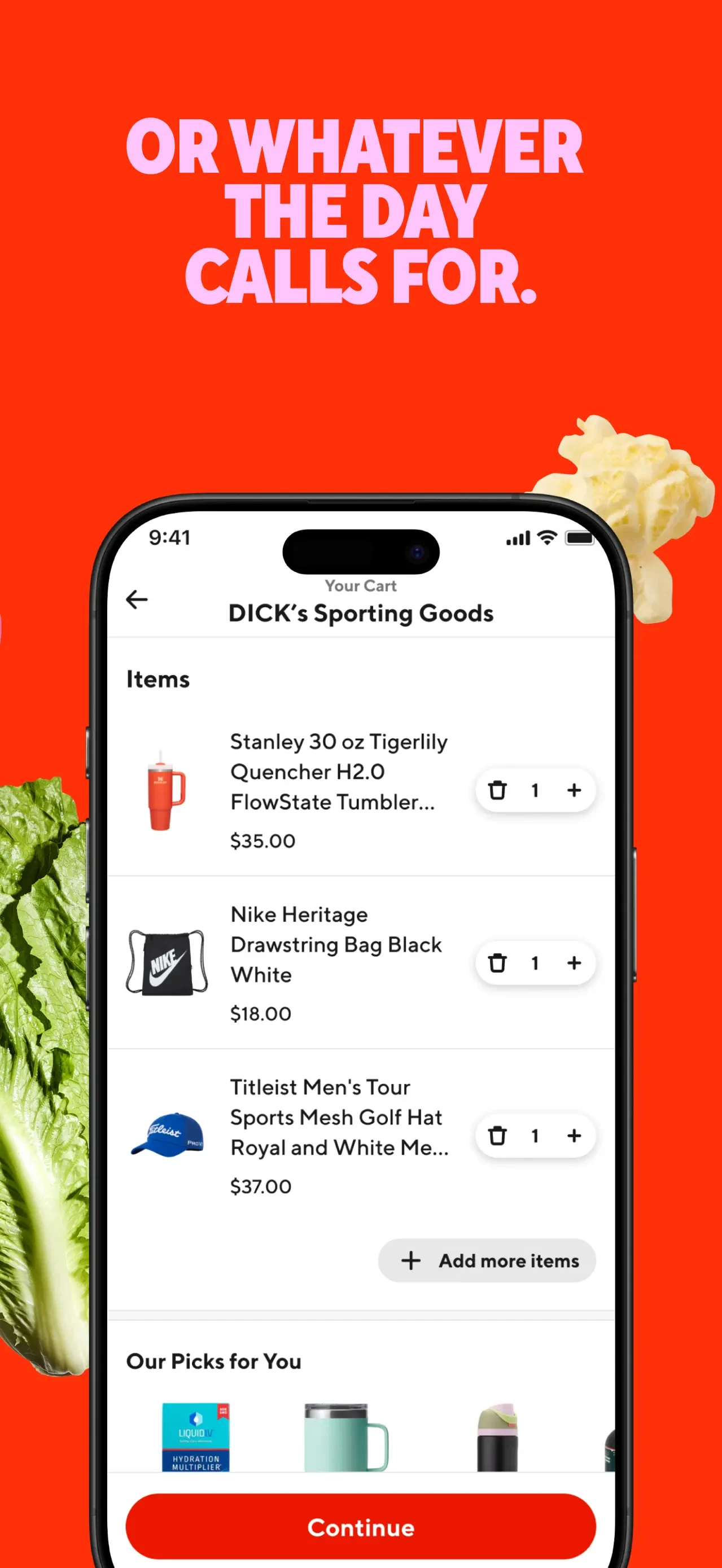 DoorDash: Food, Grocery, More app store screenshot 6 — Food & Drink (iOS)