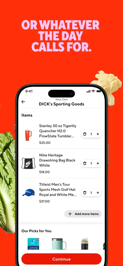 DoorDash: Food, Grocery, More app store screenshot 6 — Food & Drink (iOS)