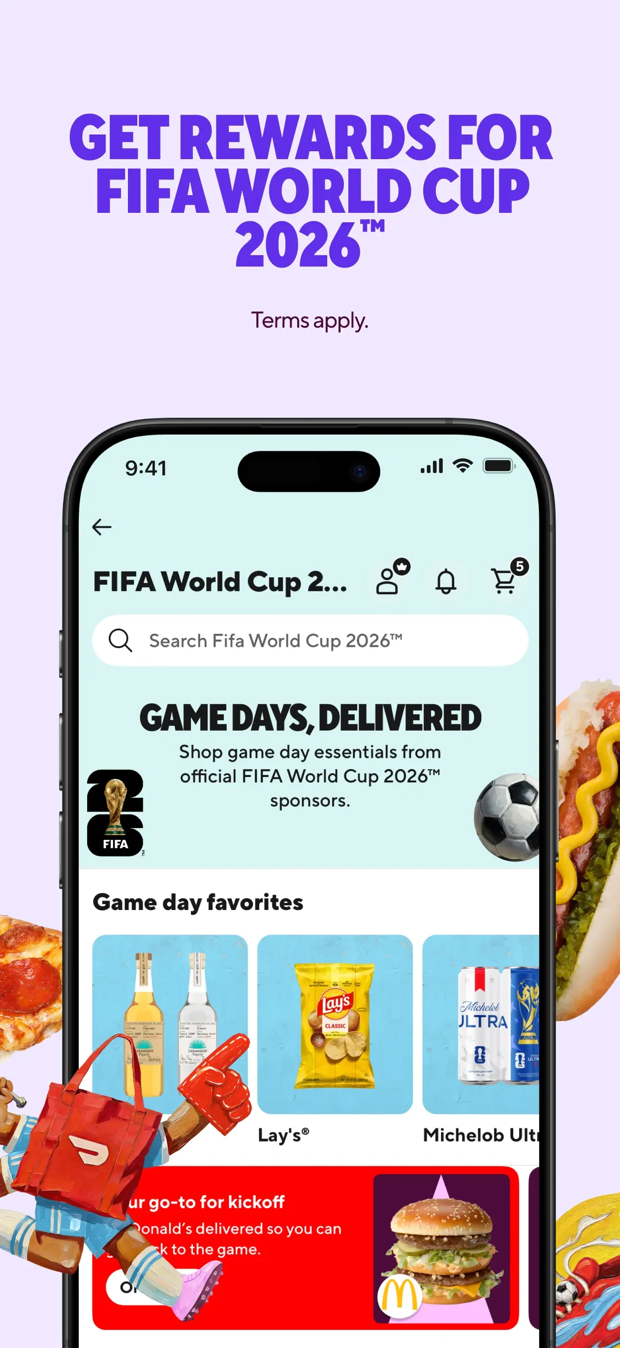 DoorDash: Food, Grocery, More app store screenshot 2 — Food & Drink (iOS)
