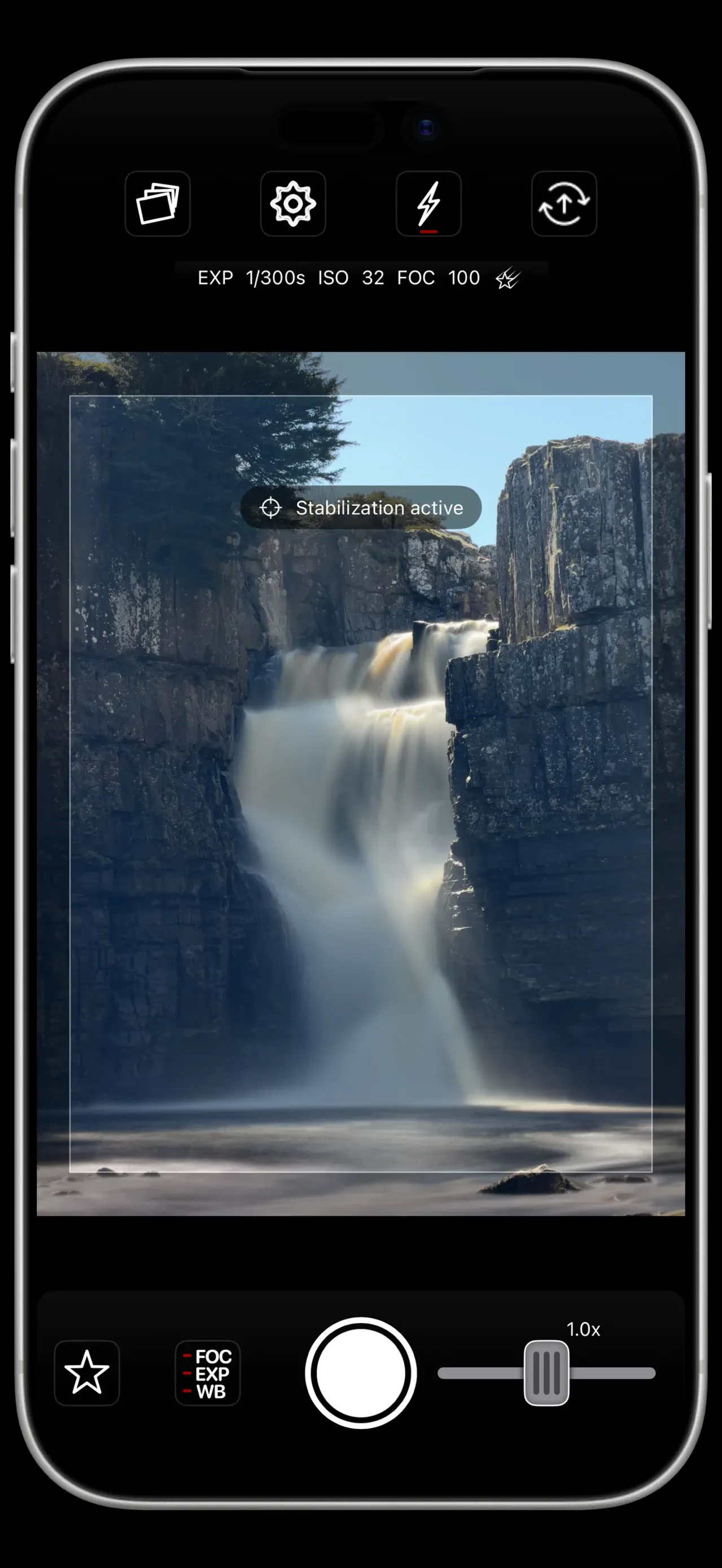 NightCap Camera: Long Exposure app store screenshot 6 — Photo & Video (iOS)
