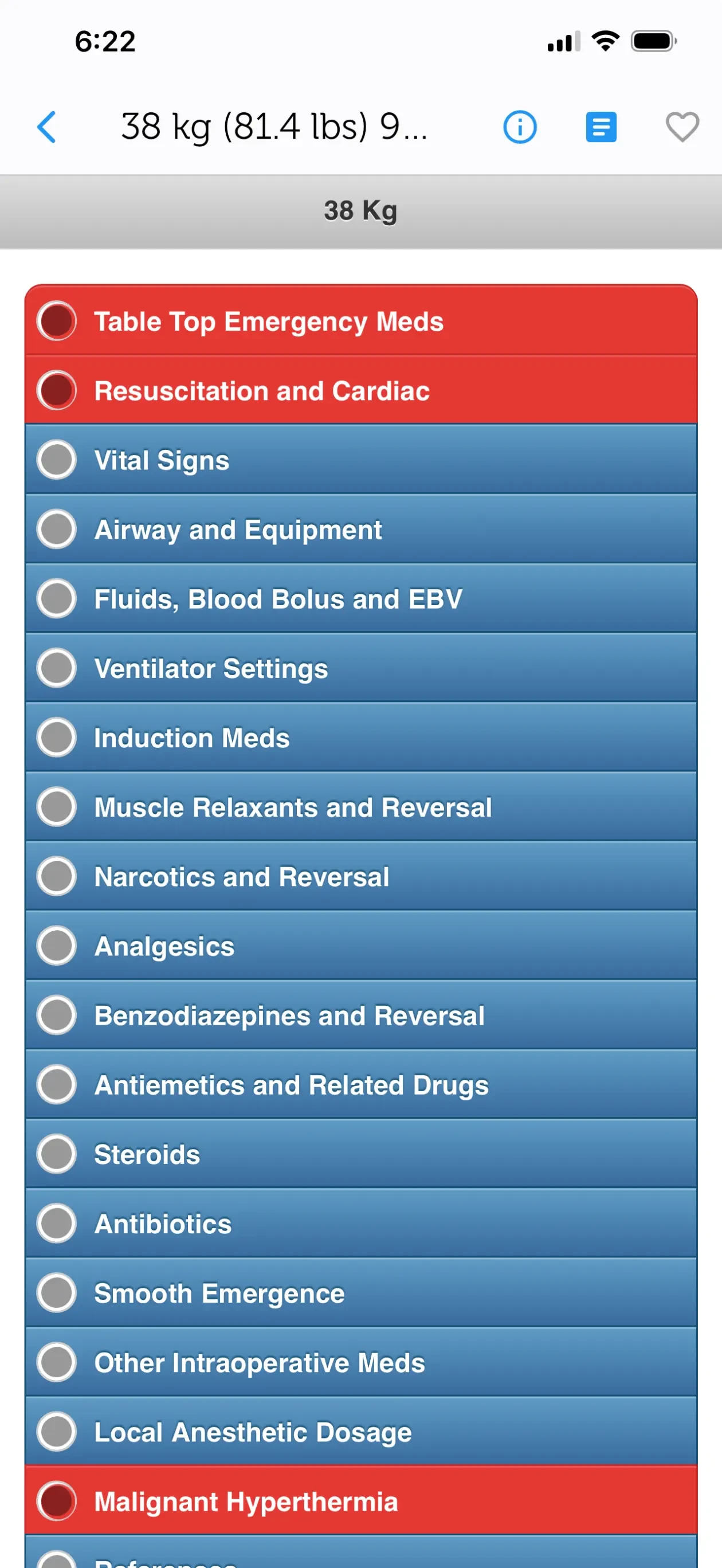 Vargo Anesthesia Mega App app store screenshot 4 — Medical (iOS)