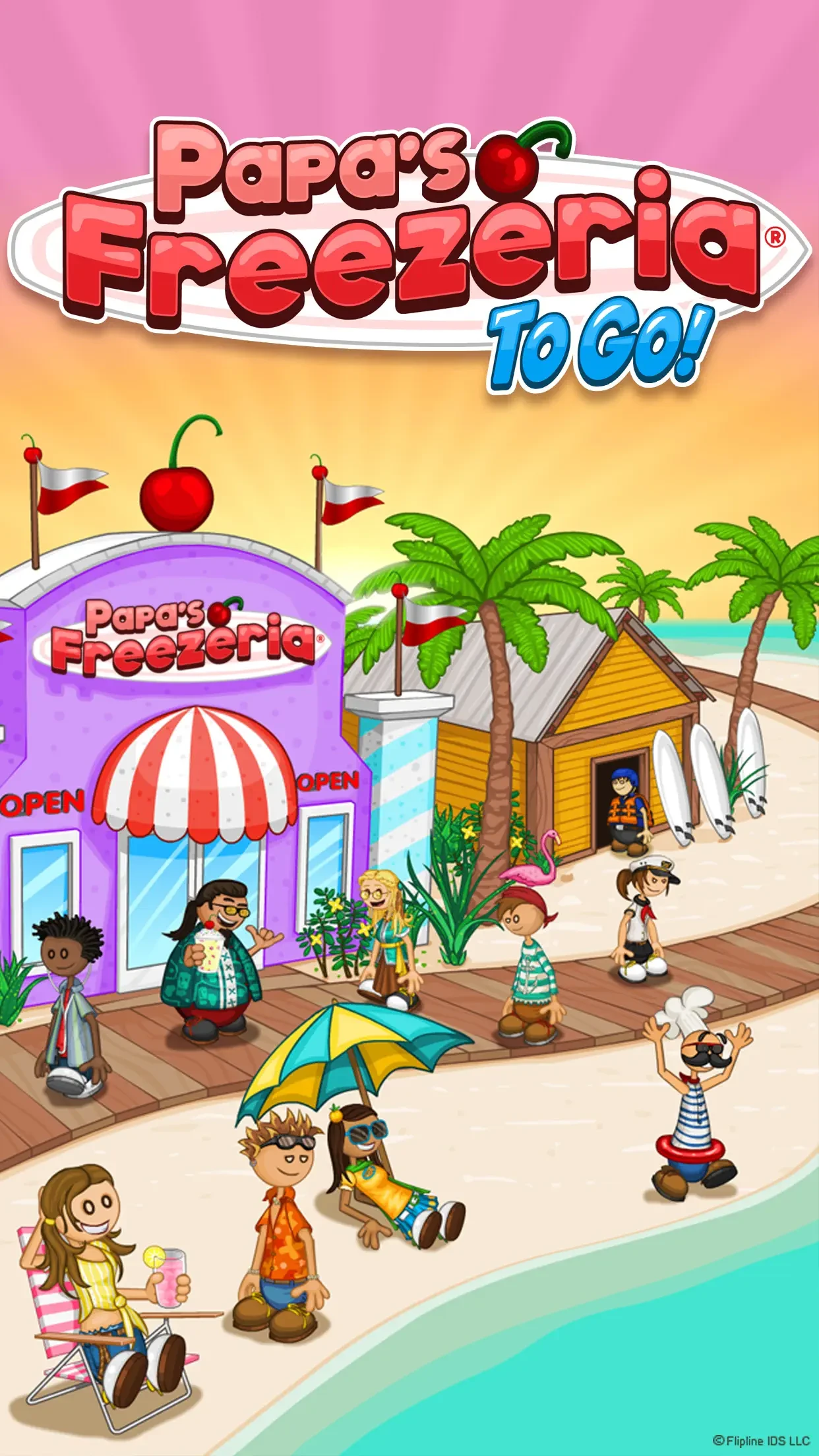 Papa's Freezeria To Go! app store screenshot 1 — Games (iOS)