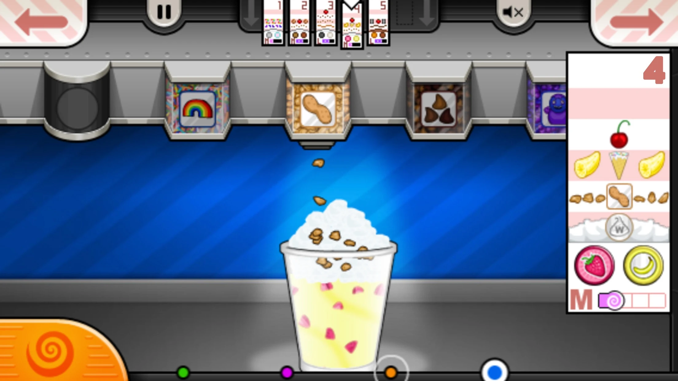 Papa's Freezeria To Go! app store screenshot 4 — Games (iOS)