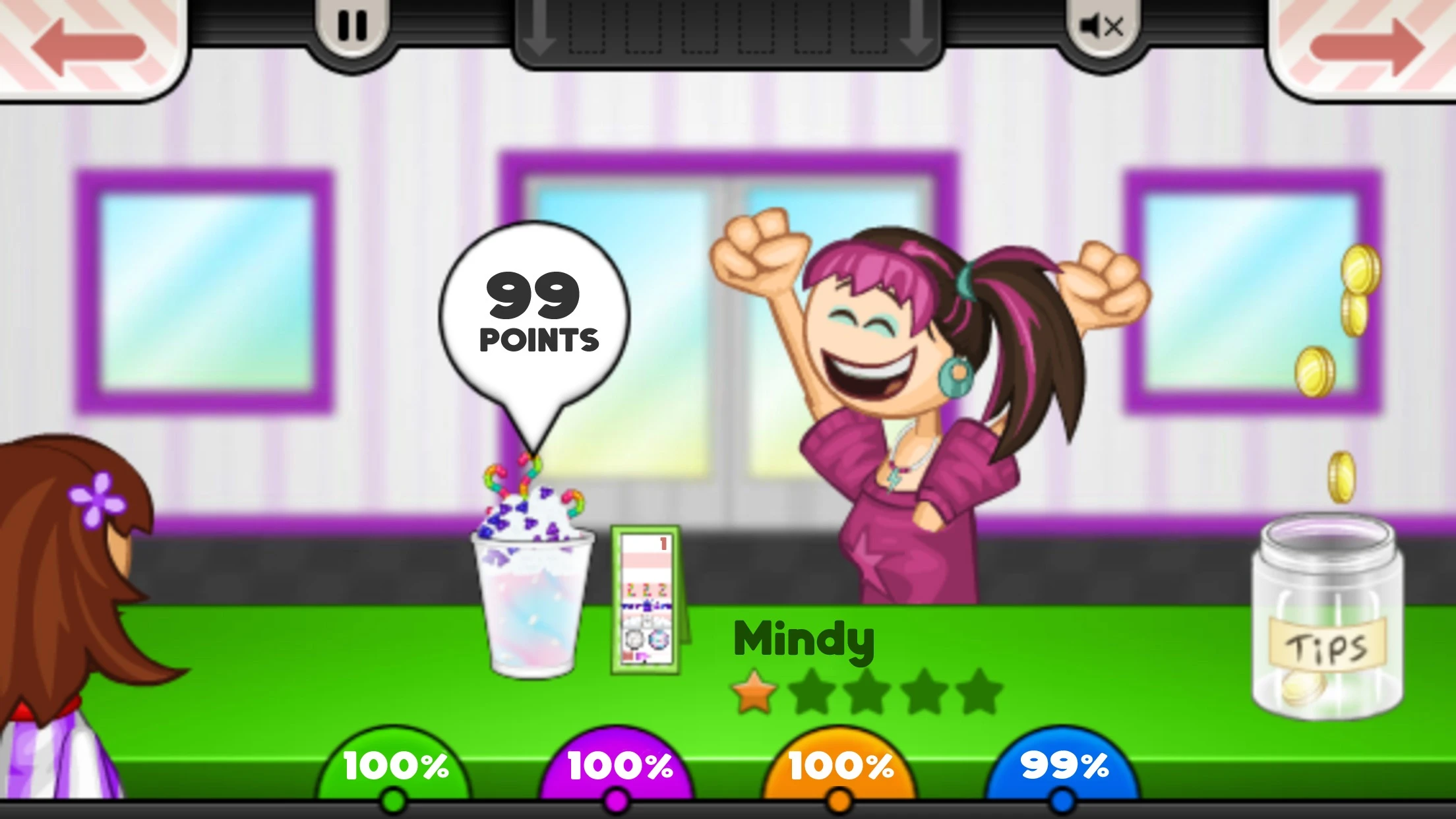 Papa's Freezeria To Go! app store screenshot 5 — Games (iOS)