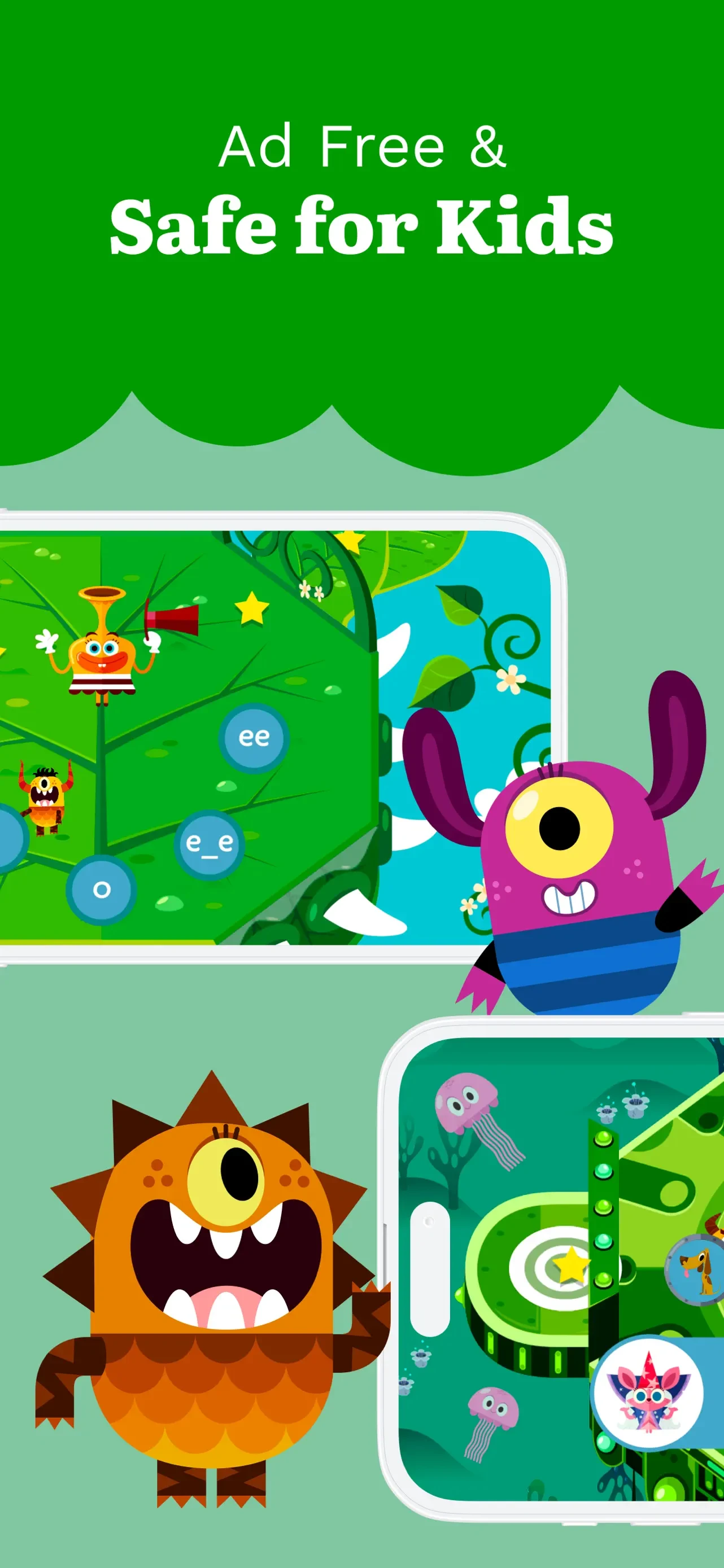 Teach Your Monster to Read app store screenshot 3 — Education (iOS)