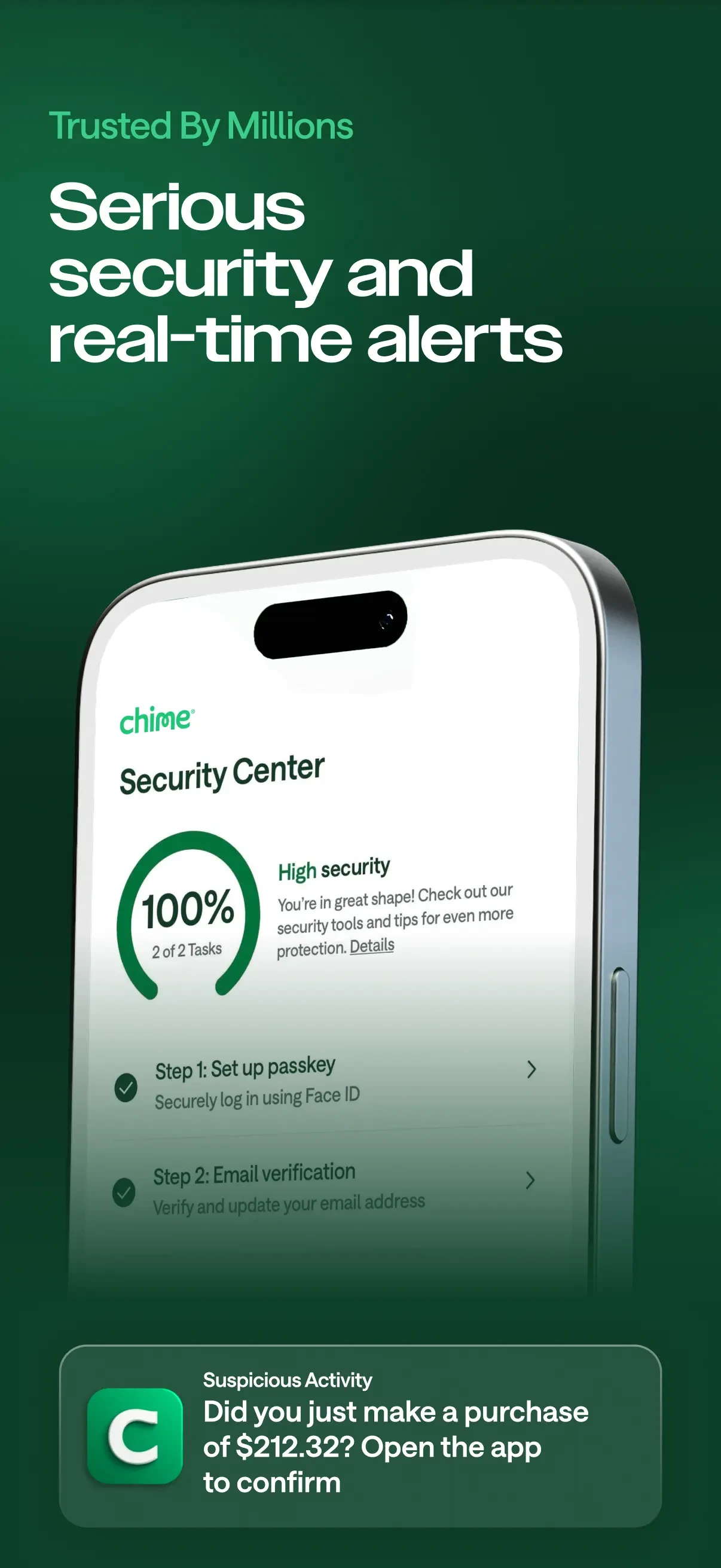 Chime® – Mobile Banking app store screenshot 5 — Finance (iOS)
