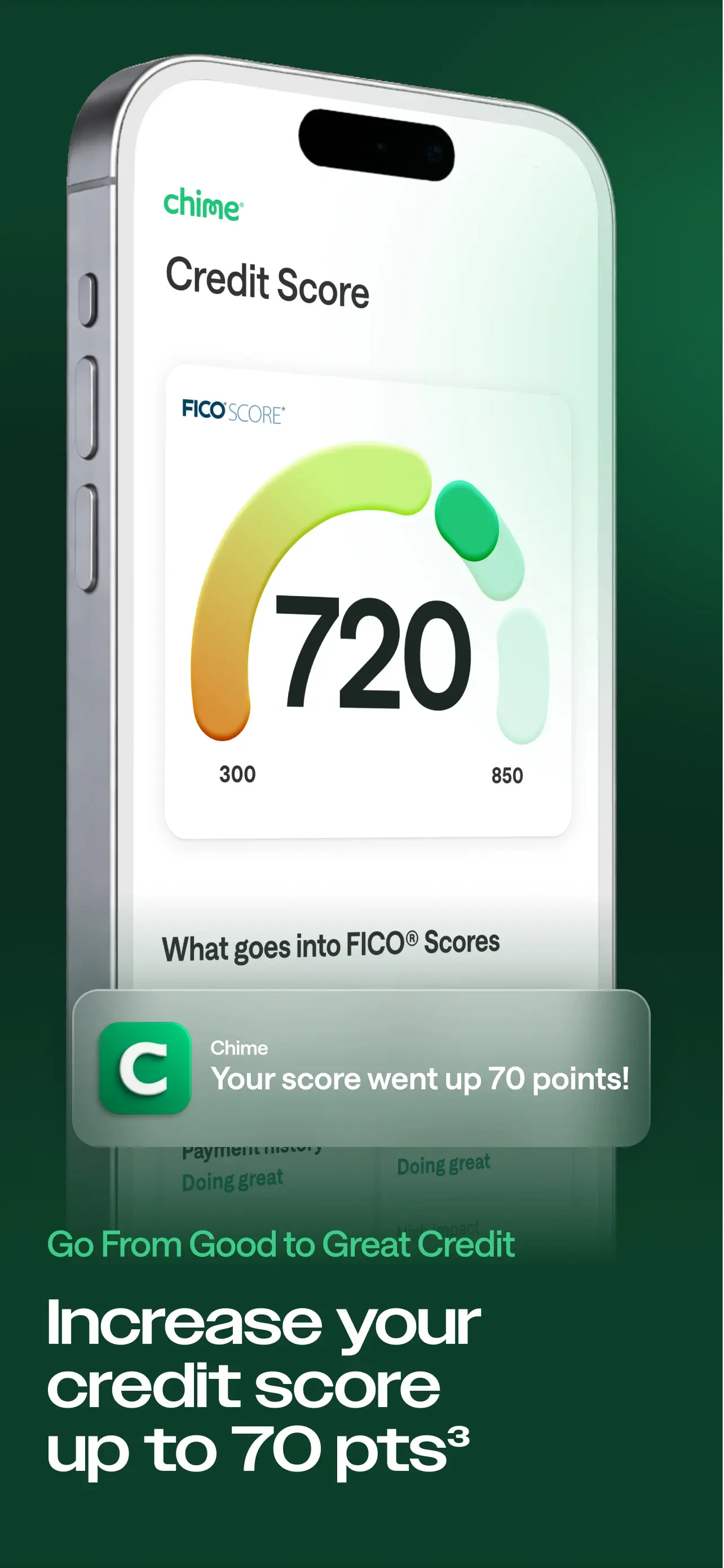 Chime® – Mobile Banking app store screenshot 4 — Finance (iOS)