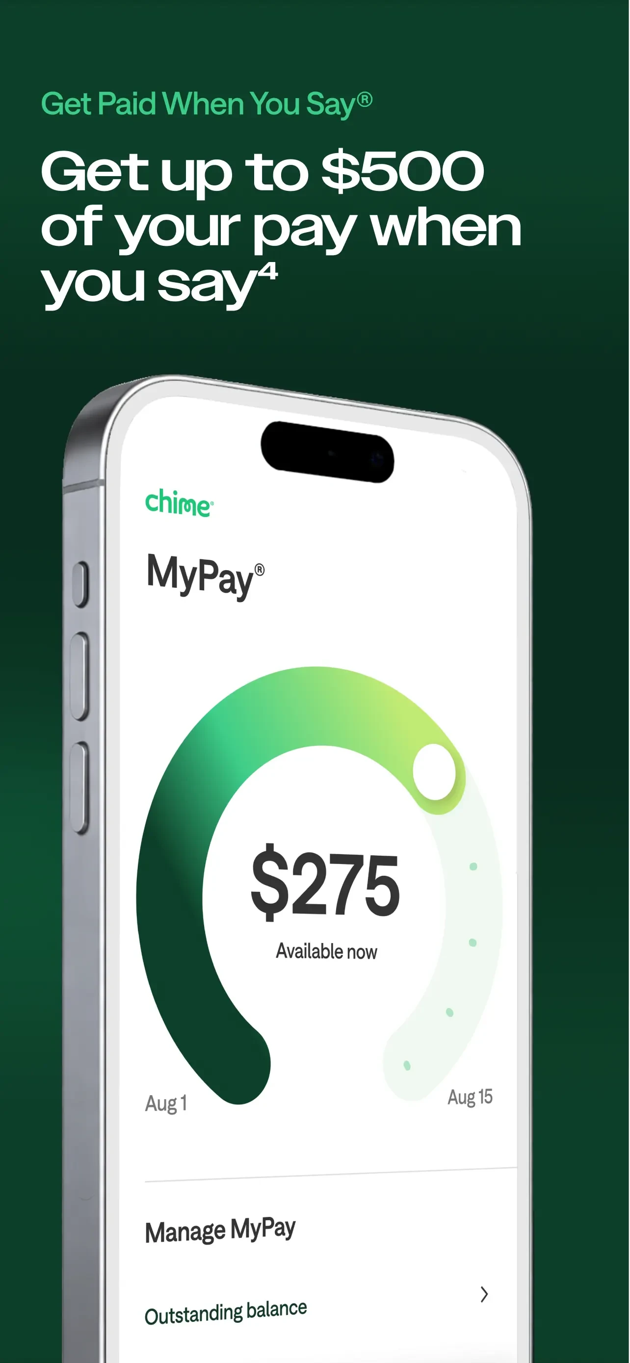 Chime® – Mobile Banking app store screenshot 5 — Finance (iOS)