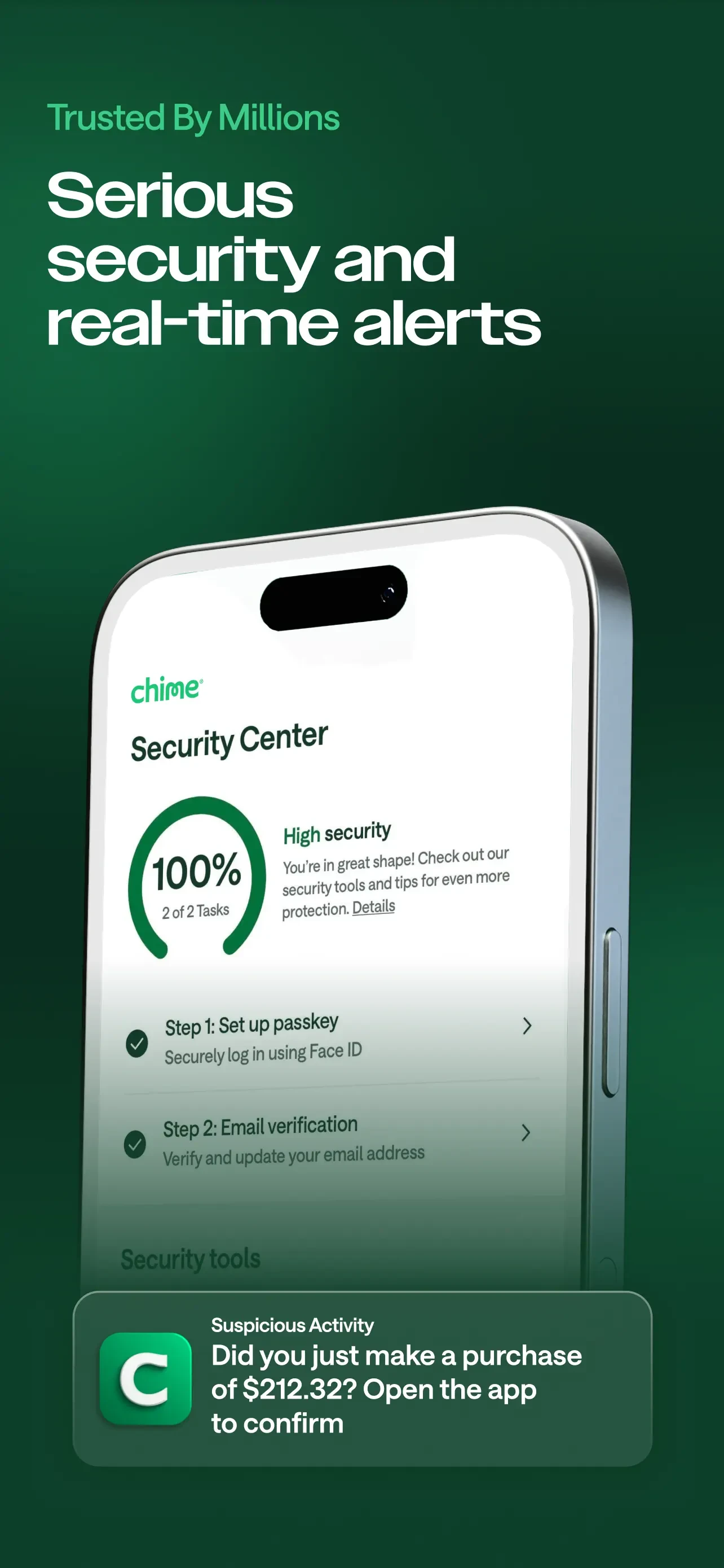 Chime® – Mobile Banking app store screenshot 6 — Finance (iOS)