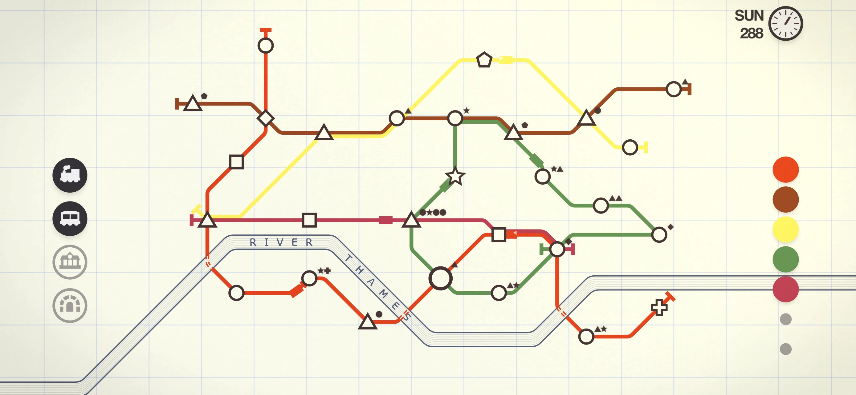 Mini Metro app store screenshot 2 — Games (iOS)