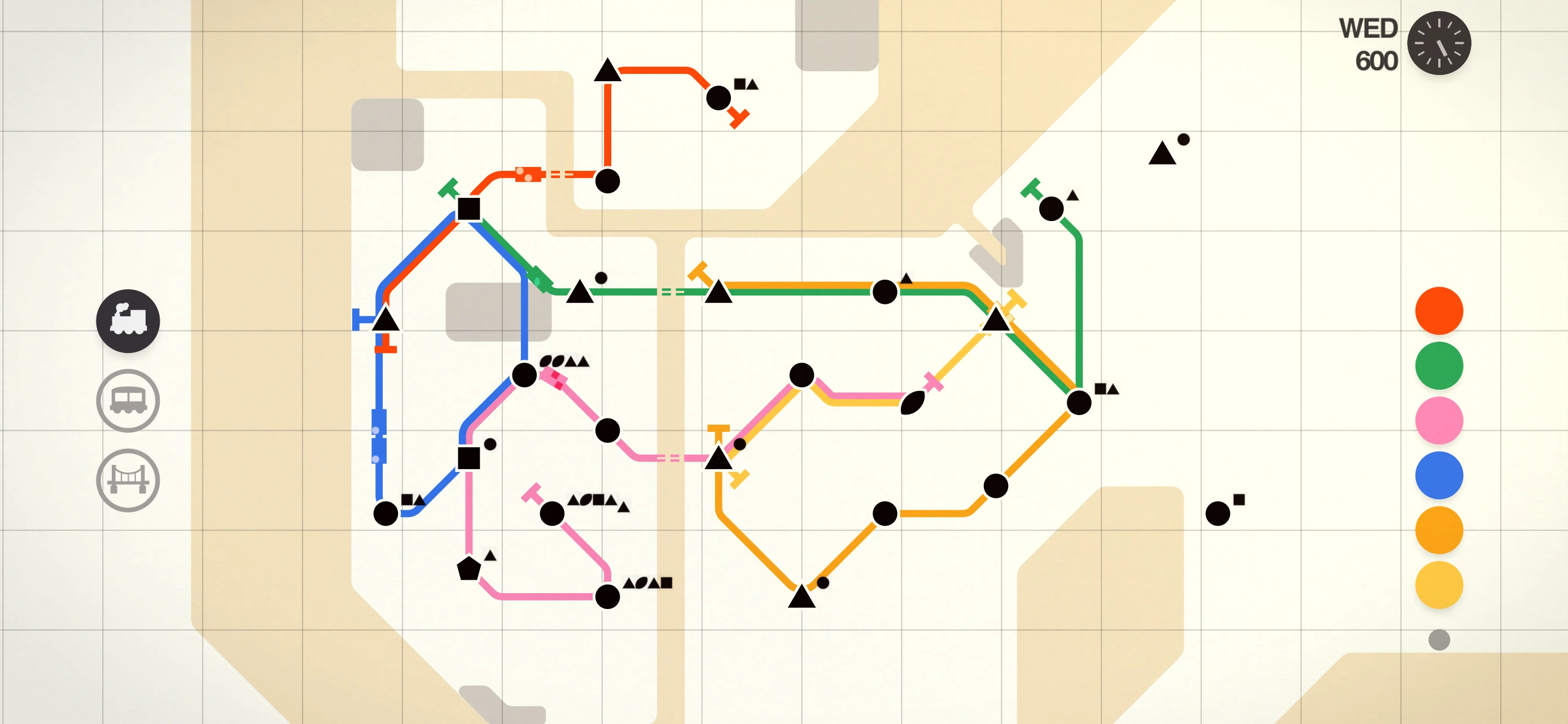 Mini Metro app store screenshot 6 — Games (iOS)