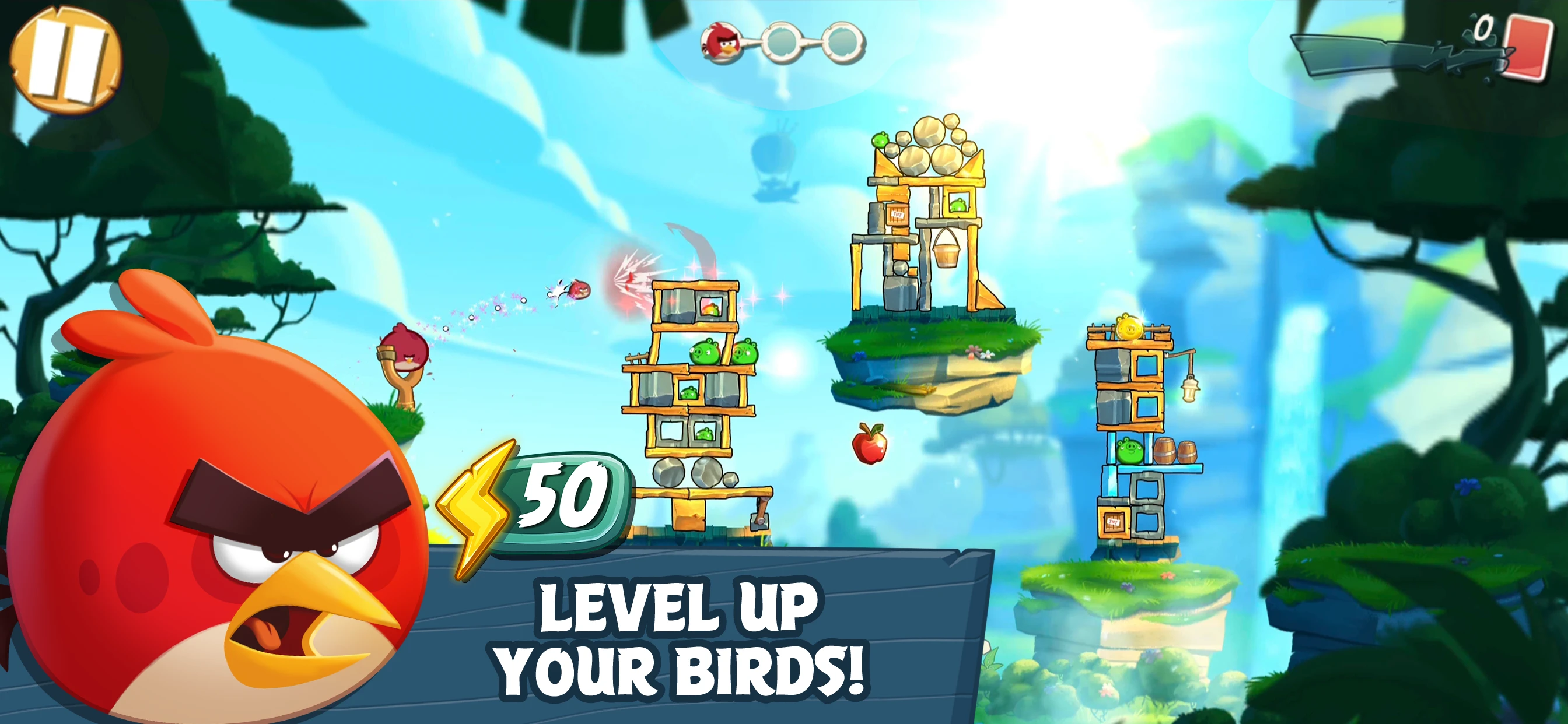 Angry Birds 2 app store screenshot 2 — Games (iOS)