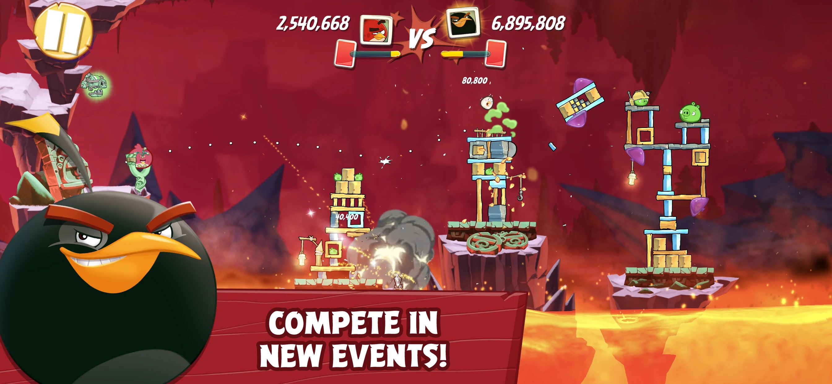 Angry Birds 2 app store screenshot 3 — Games (iOS)